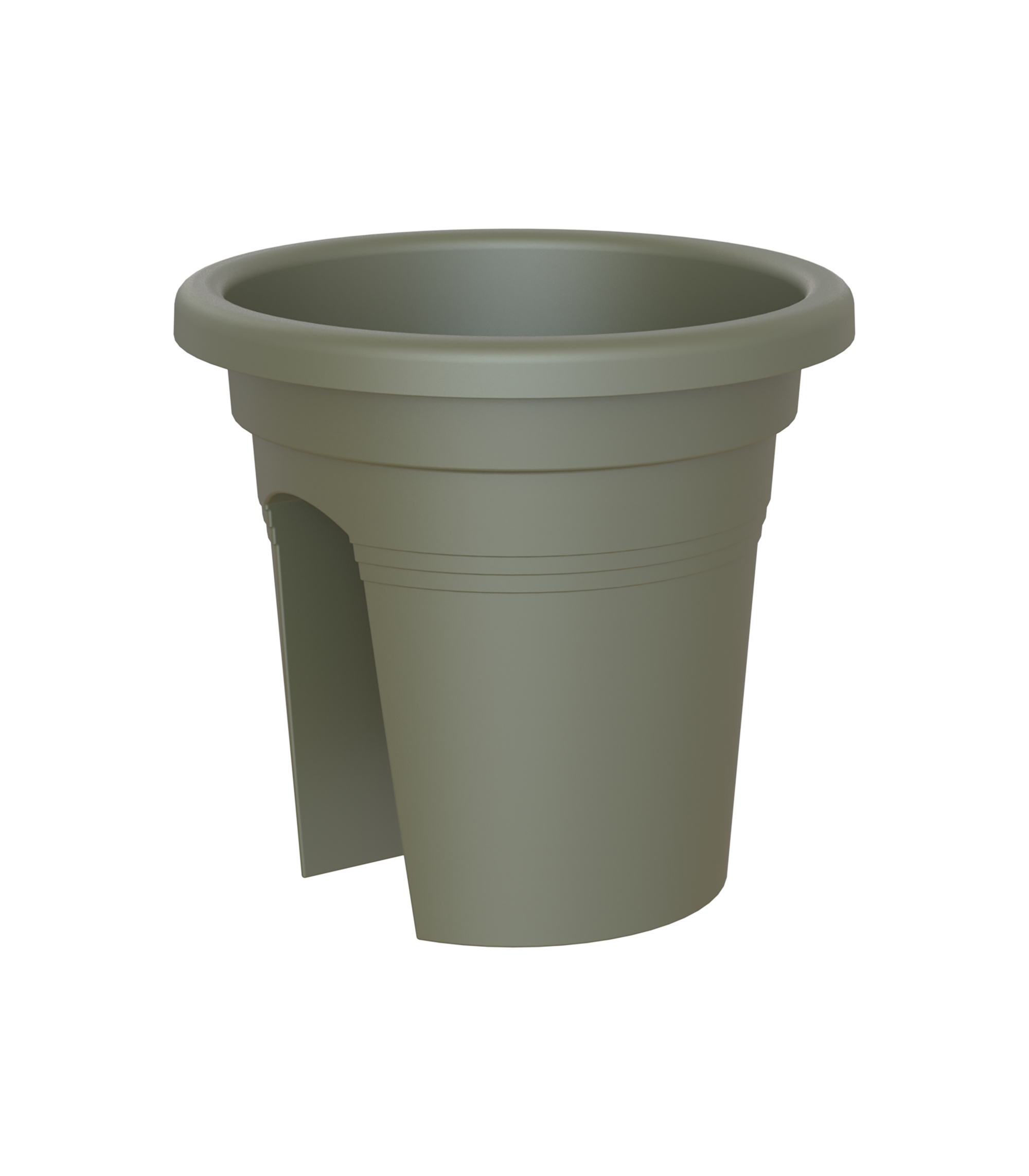 Maceta de polipropileno venezia verde de ø 30 cm