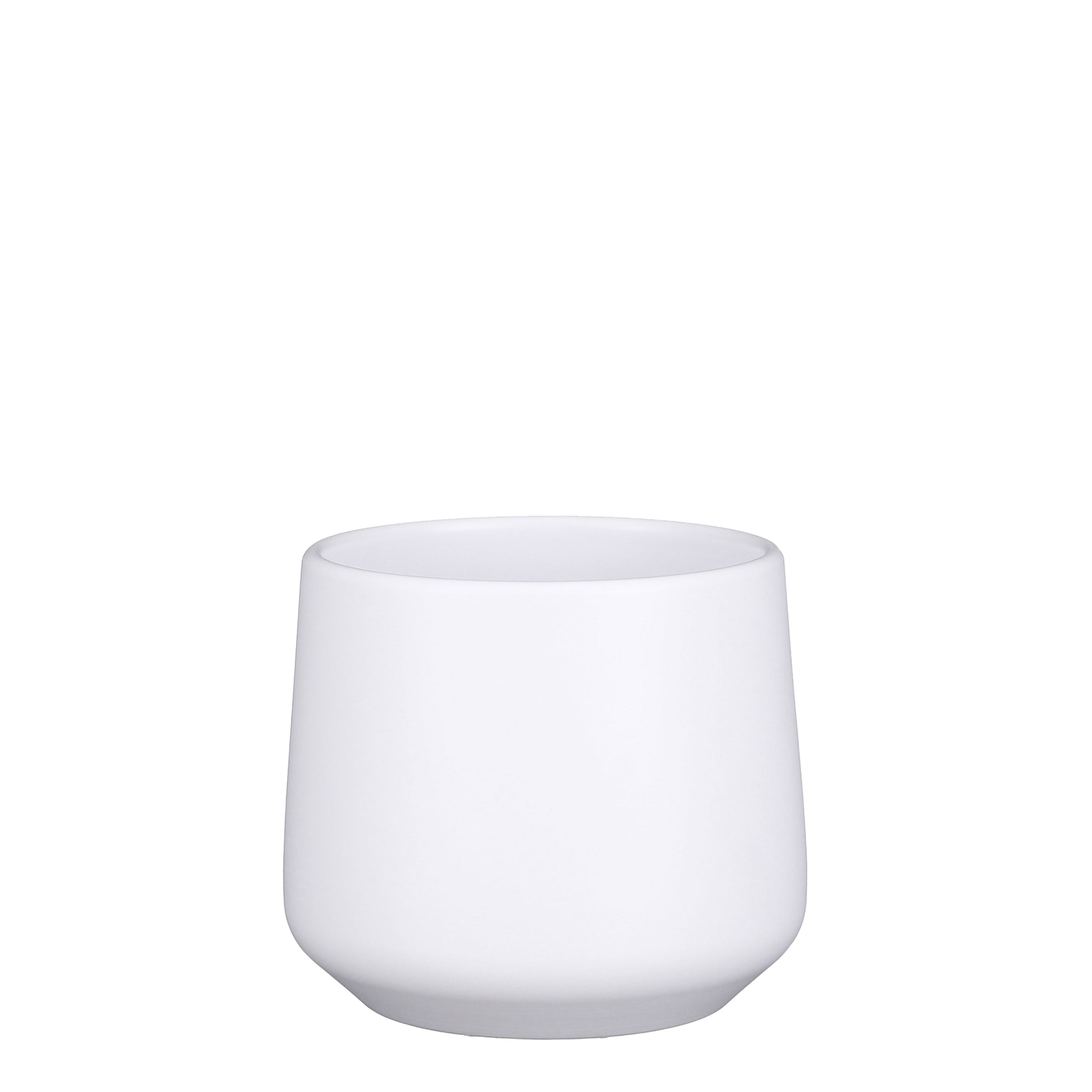 Maceta de terracota amber blanca ø 15,5 cm