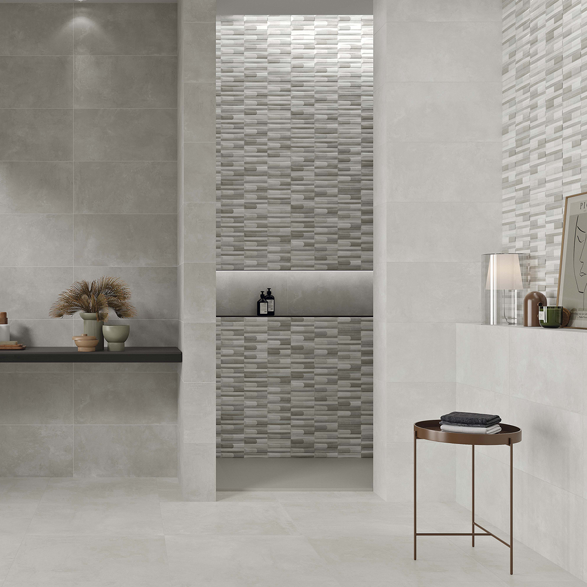 Azulejo cerámico autore efecto piedra deco cold 30x60 cm