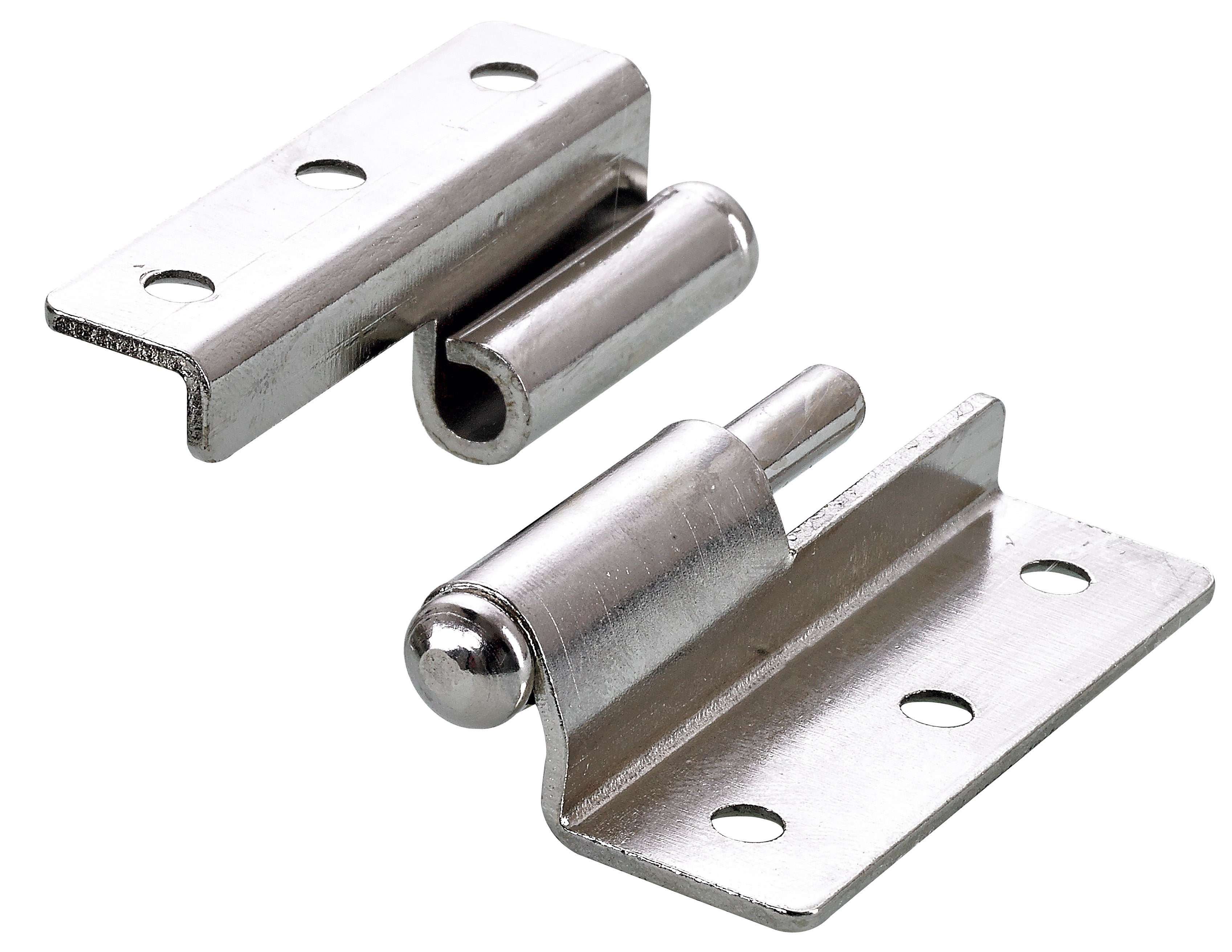 Fiche à visser HETTICH, acier nickelé, H.50 x l.40 mm - 3