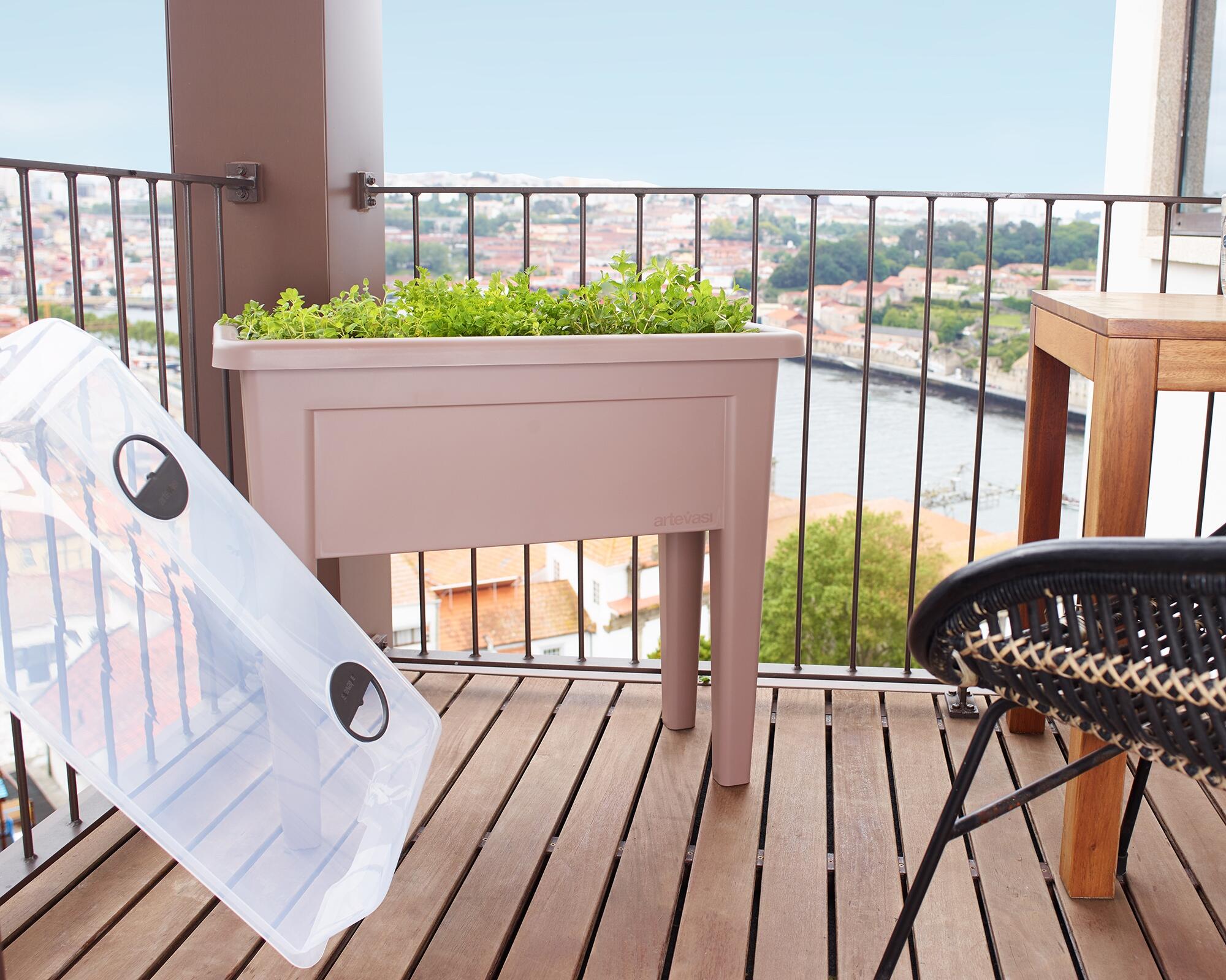 Horta vertical VENEZIA 80CM BRANCO - 8