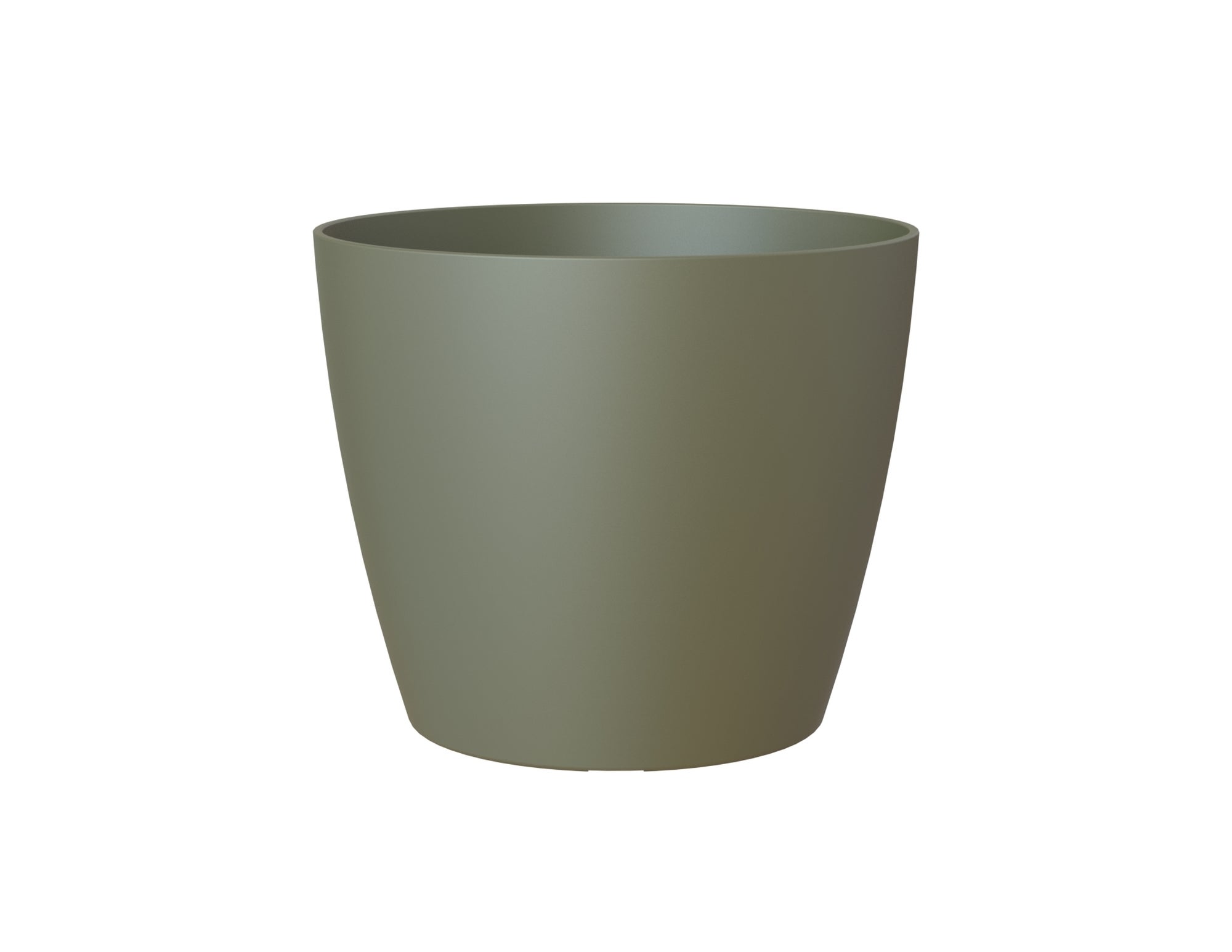 Maceta redonda de polipropileno ARTEVASI San Remo ø 16 cm y 14.5 cm altura verde - 4