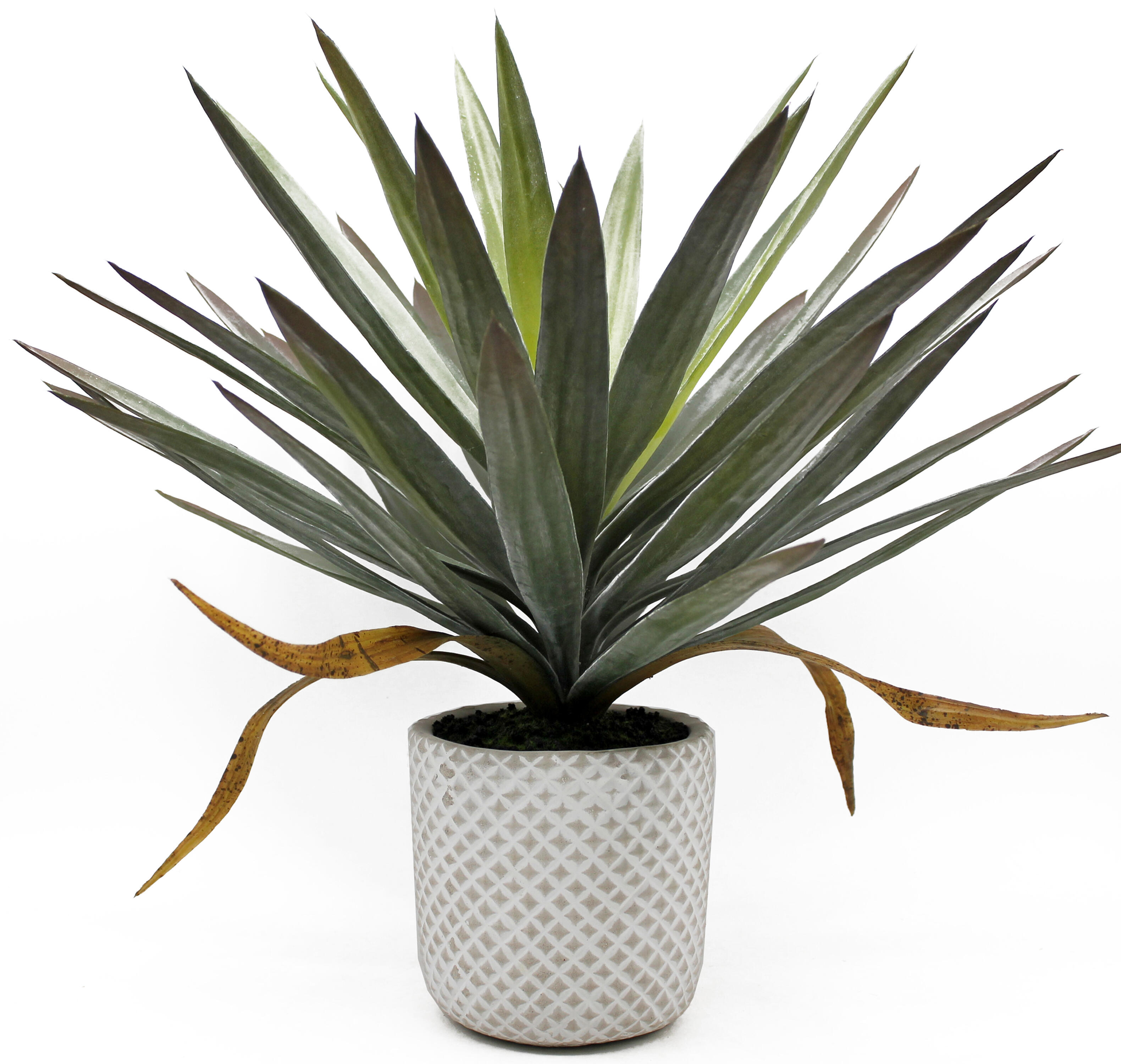 Planta artificial yuca 56 cm en maceta de 12 cm