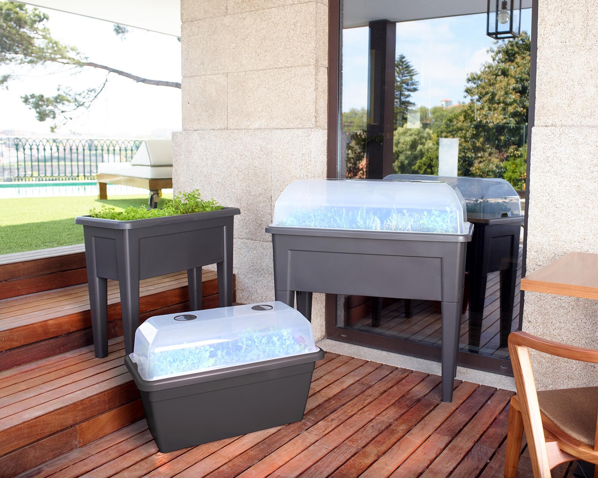 Horta Venezia 80x69 cm antracite - 12