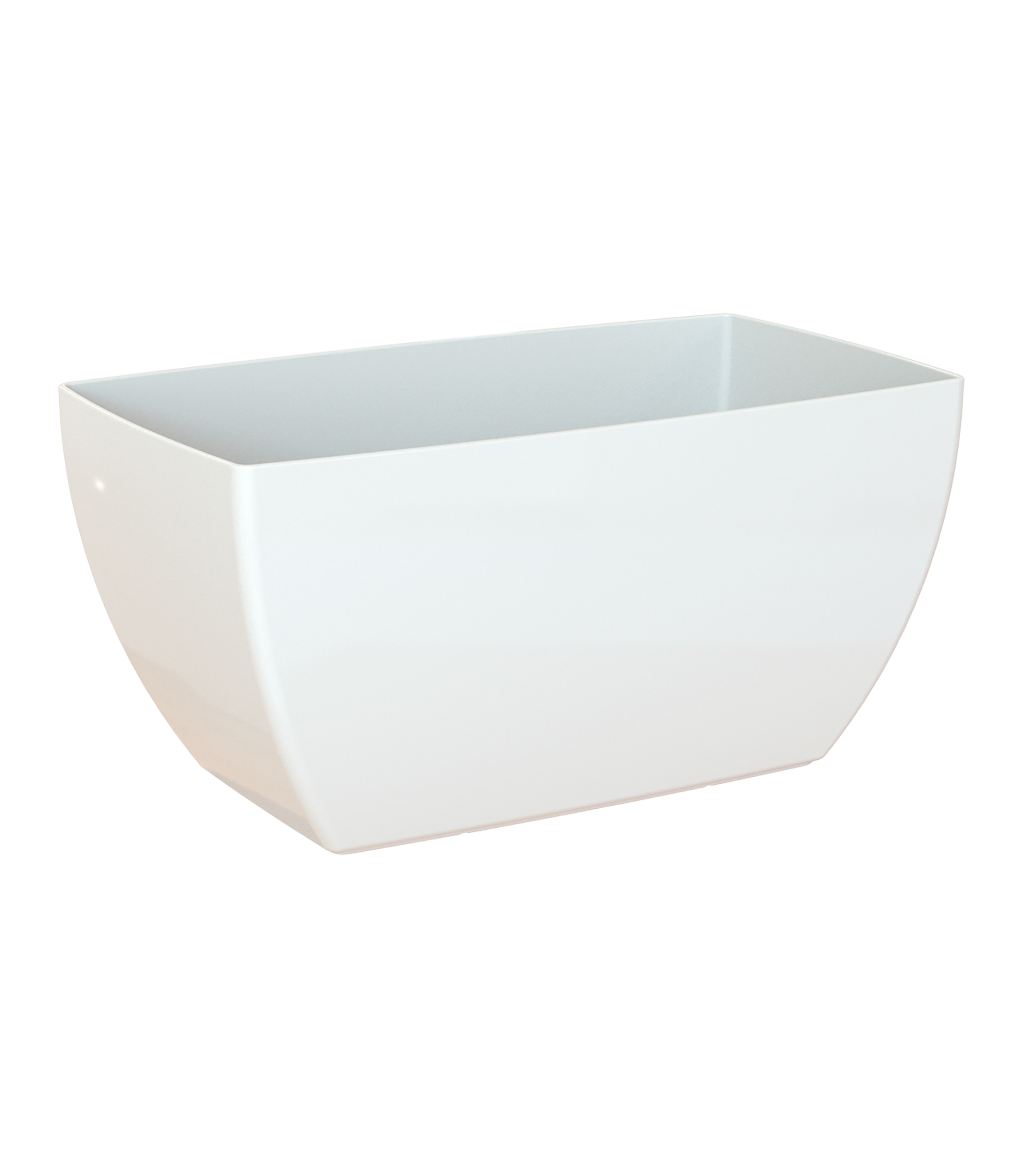Vaso ARTEVASI in polipropilene bianco H 17 x L 17.5 x P 40 cm - 4