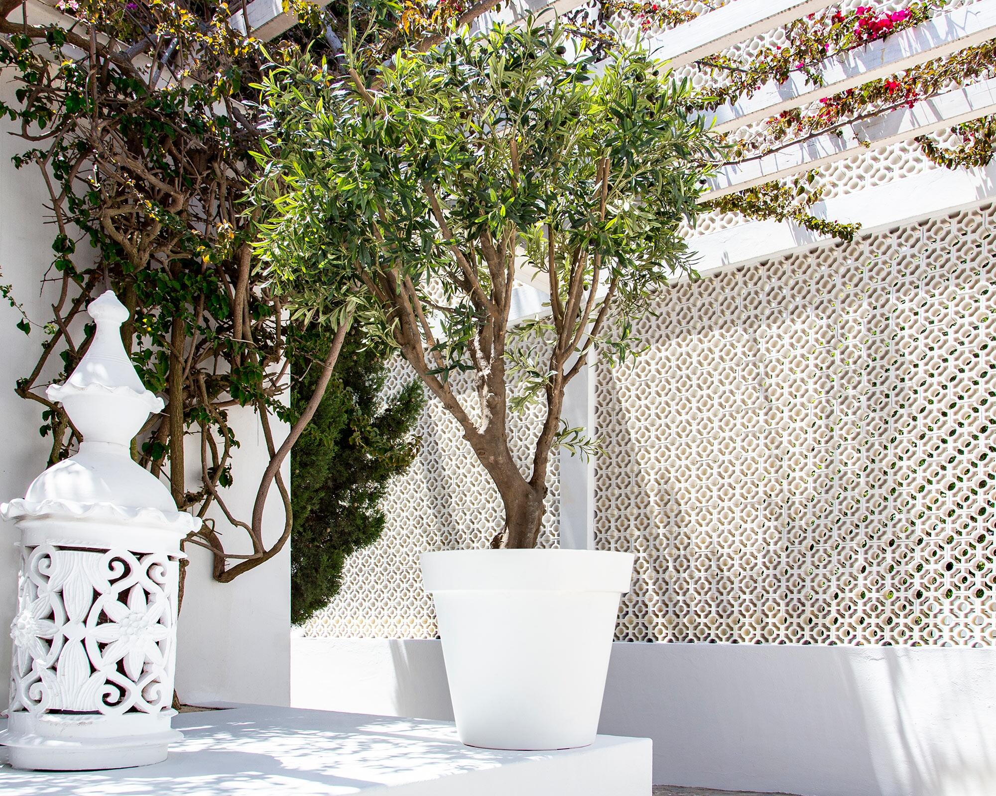 Vaso de plástico CAPRI D35CM ANTRACITE - 4