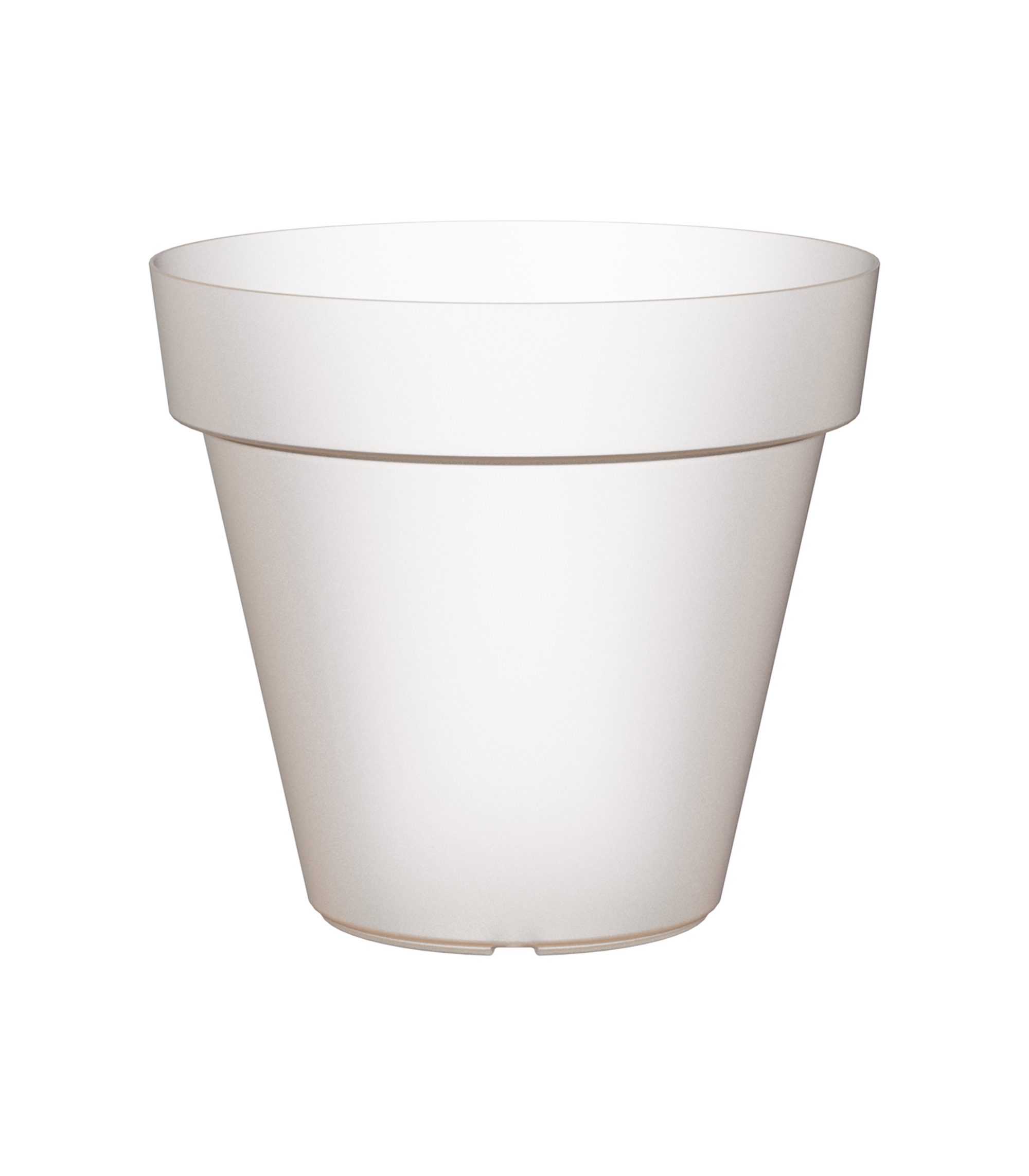 Vaso de plástico CAPRI D18CM TRANSPARENTE - 2