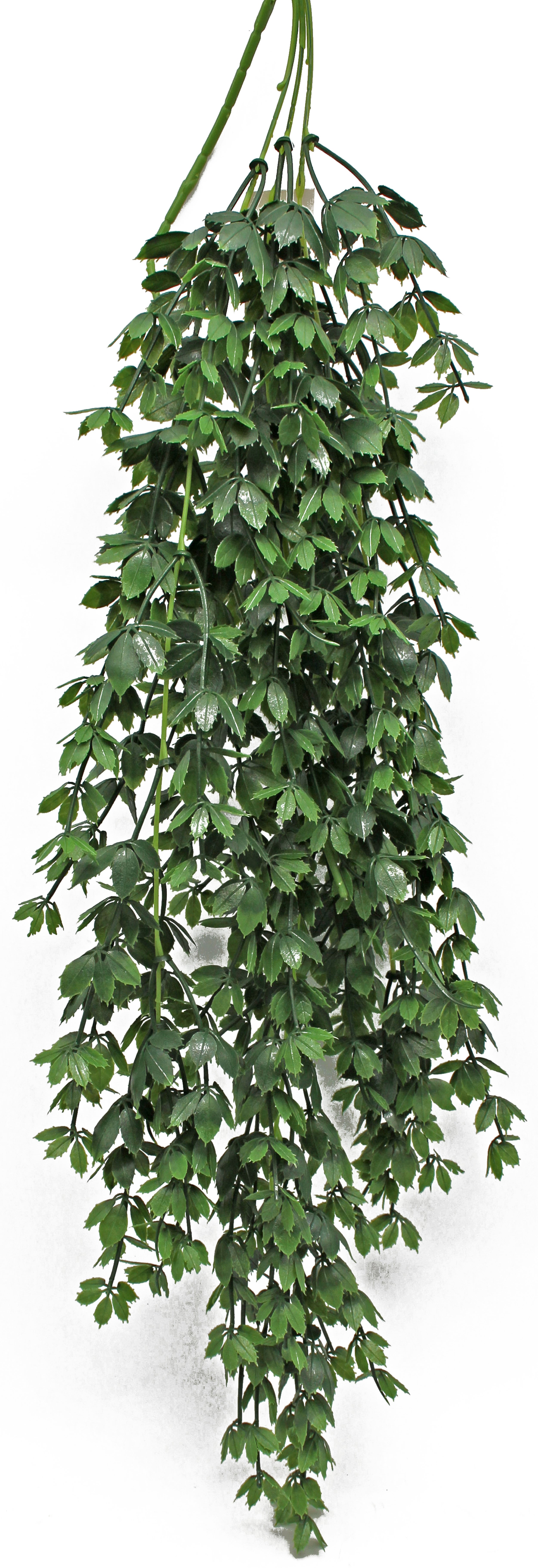 Colgante artificial de exterior de 108 cm verde
