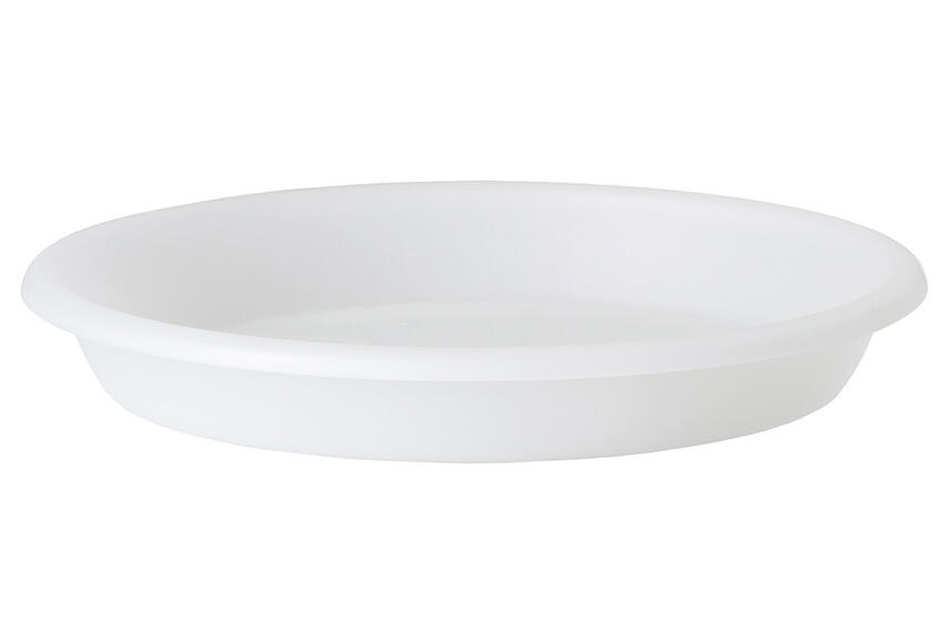 Plato para maceta y jardinera polipropileno incoloro / transparente 16x15 cm