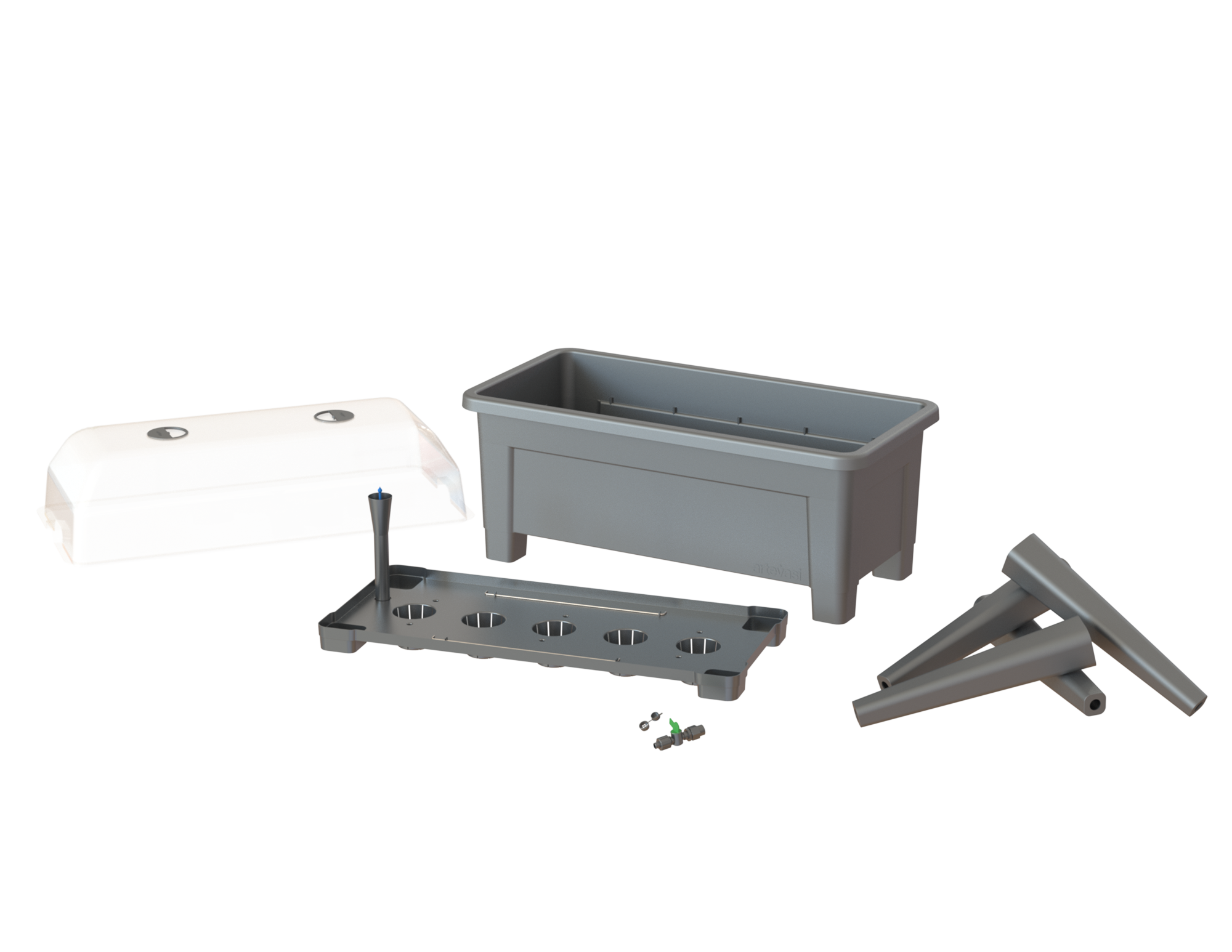 Horta vertical VENEZA ANTRACITE - 2