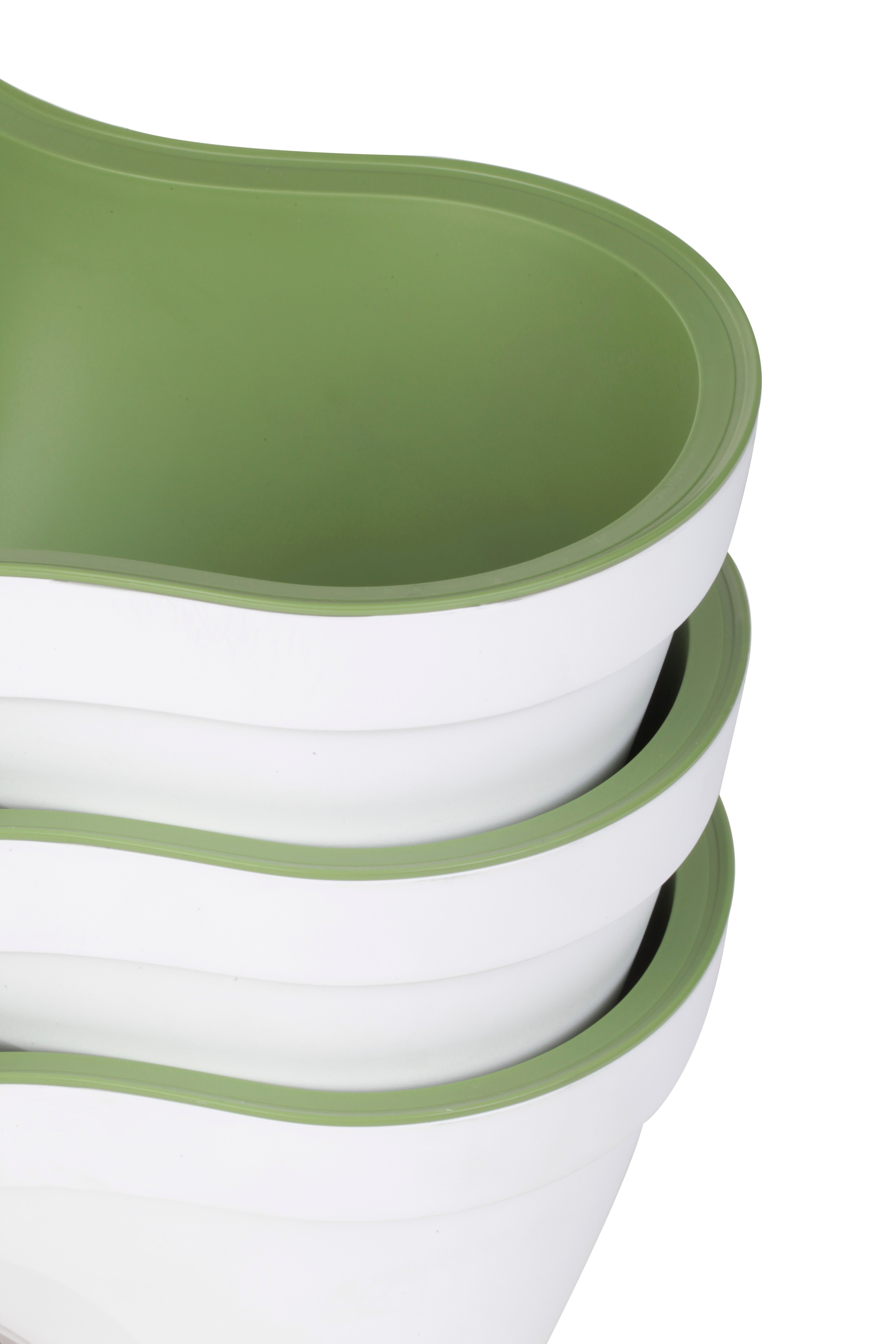 Horta vertical Ivy Planter 41x38 cm branco - 2