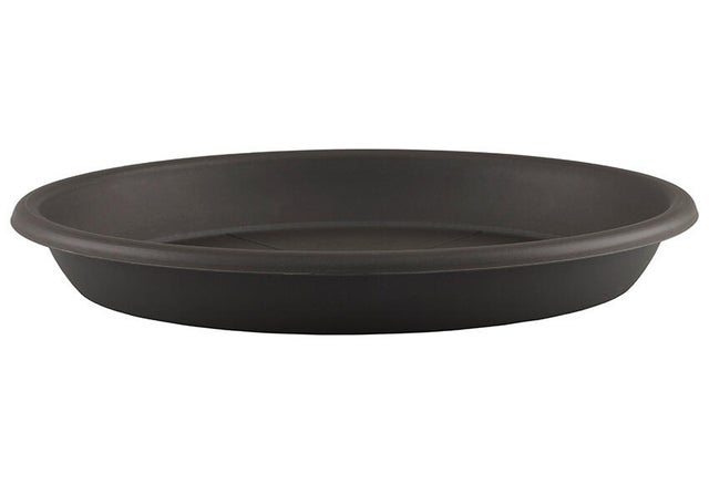 Plato redondo antracita D35 cm