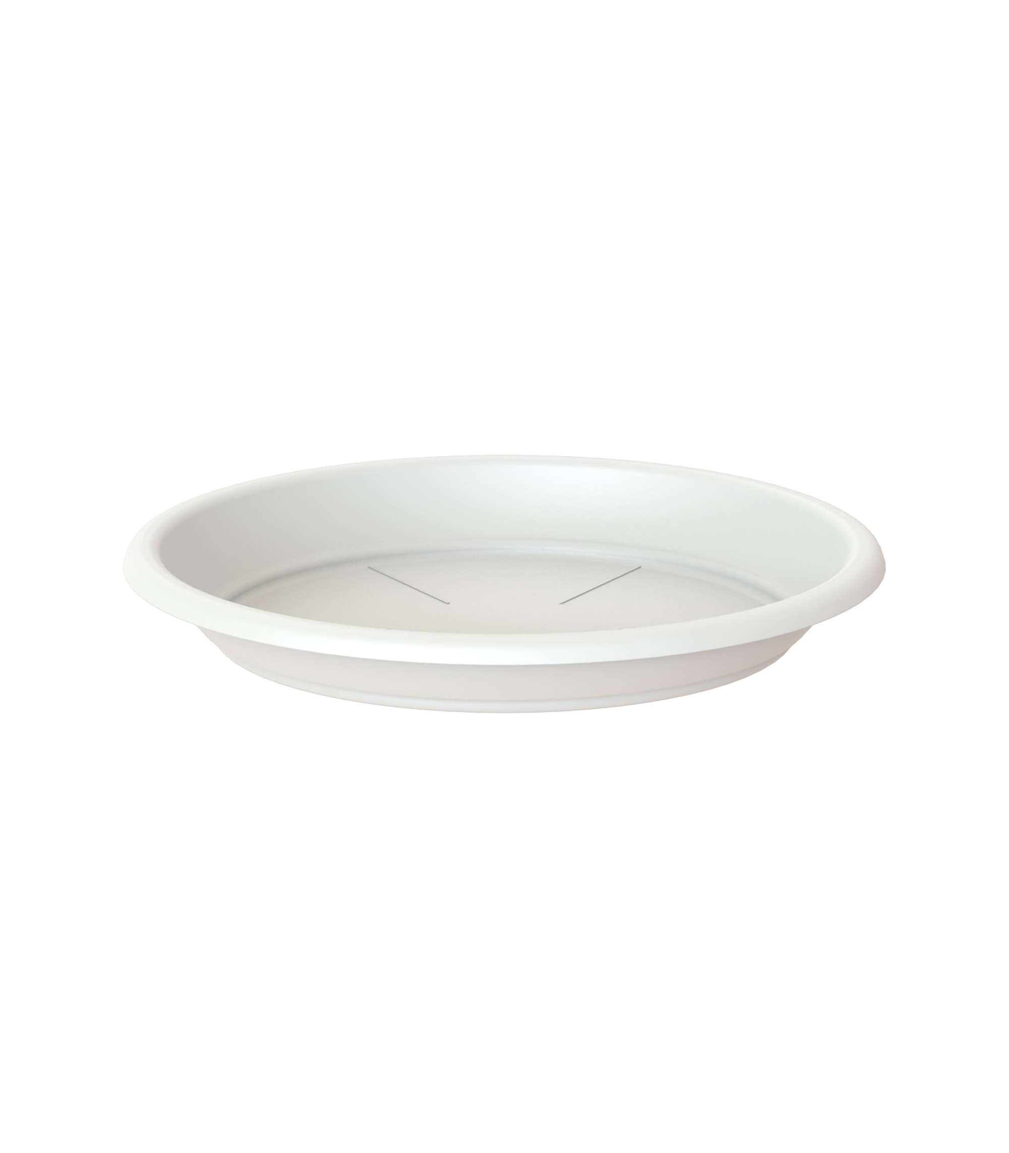 Prato de resina REDONDO D26CM BRANCO - 3