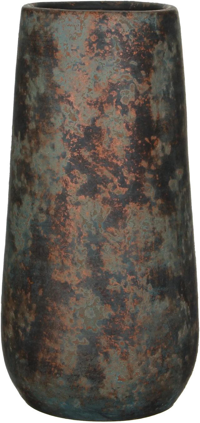 Maceta de cerámica Clemente cobre Ø 35 cm