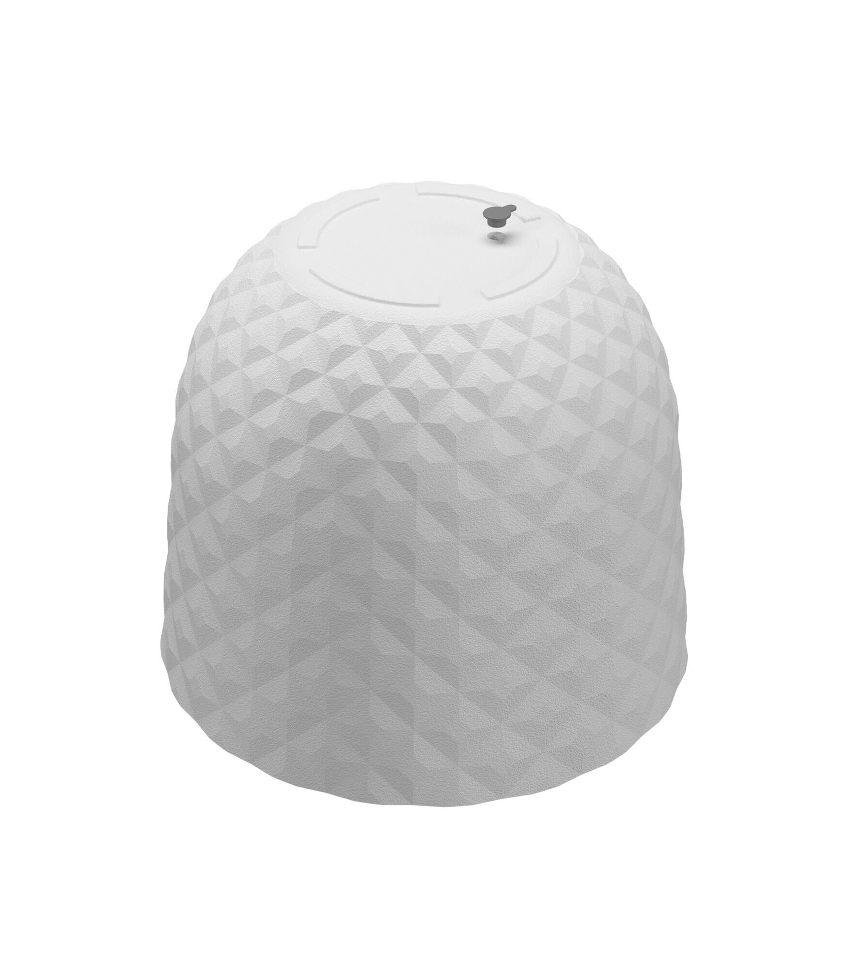 Maceta redonda de polipropileno HAVANA TROPICAL granito 30x24,9 cm - 11