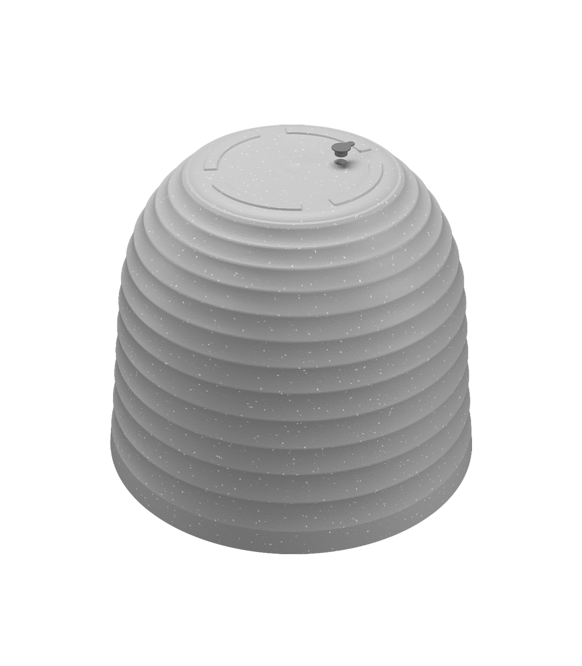 Maceta de polipropileno havana waves caliza ø 40 cm