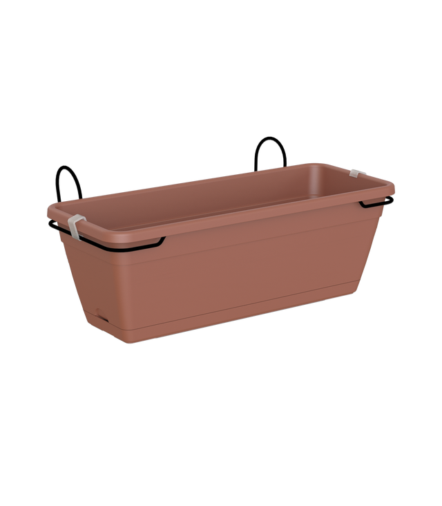 Kit floreira de resina VENEZA 50CM TERRA M