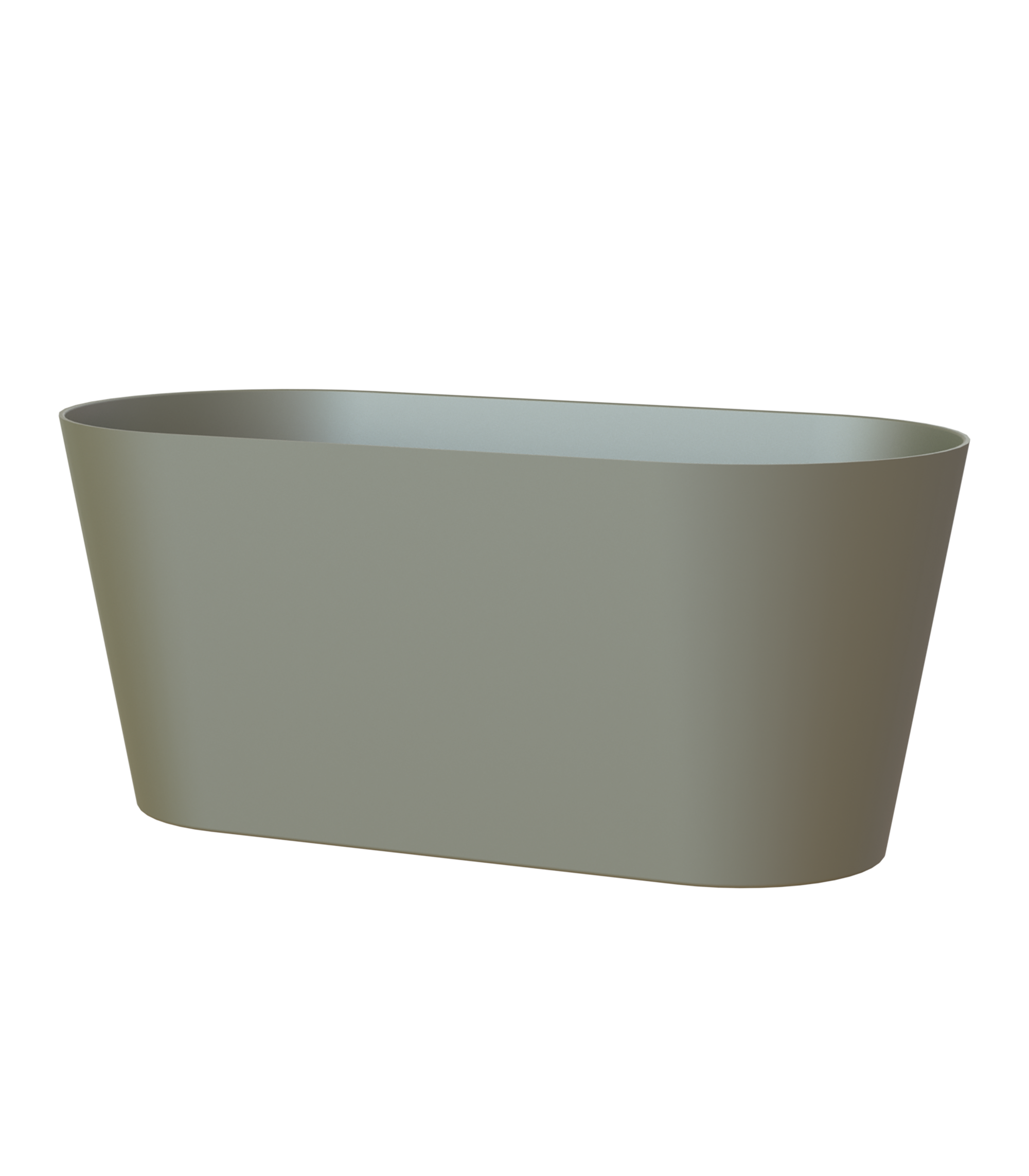 Vaso ARTEVASI in polipropilene verde H 13 x ø 30 cm - 5