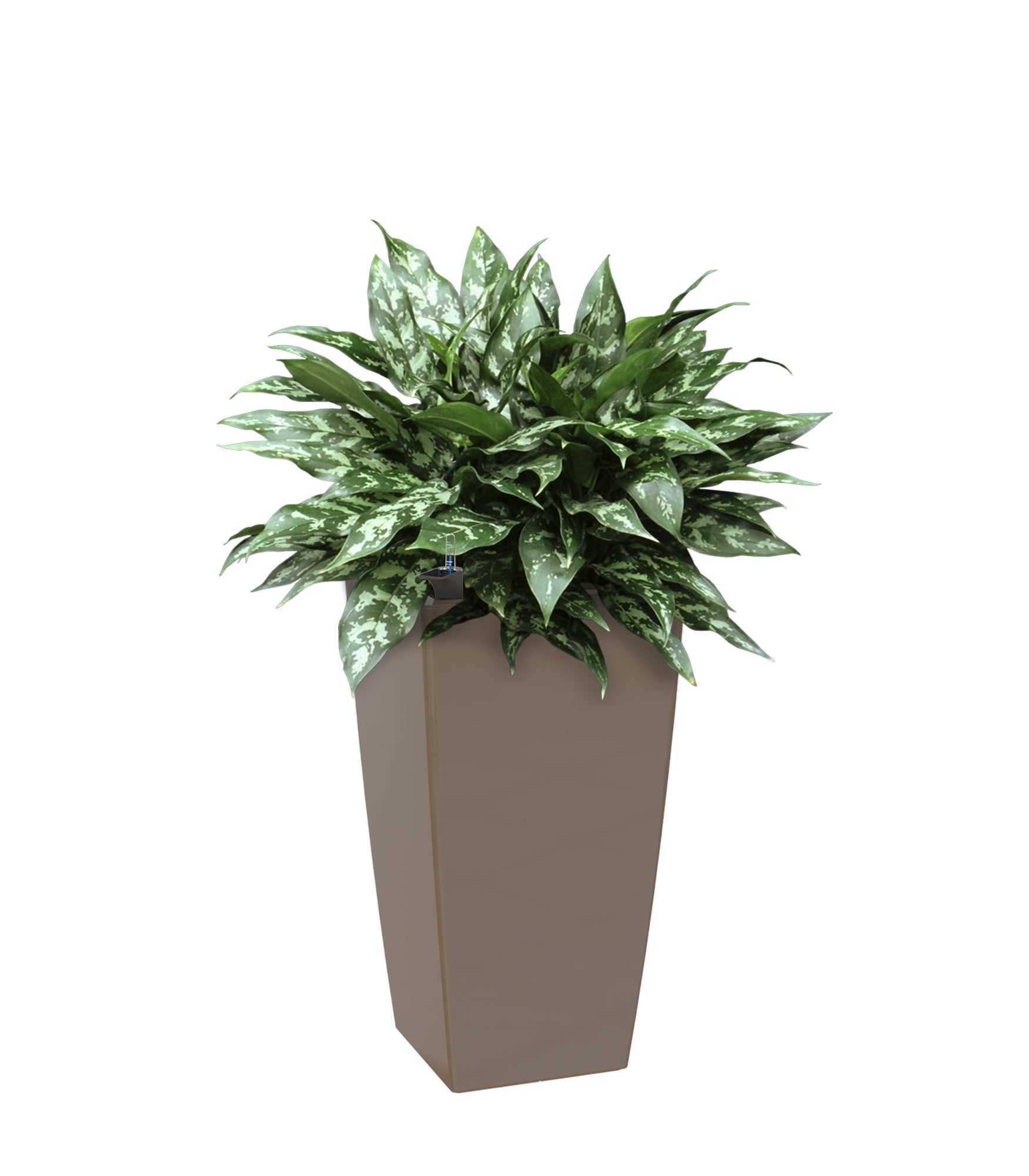 Maceta auto riego de polipropileno pisa 40x40x78cm