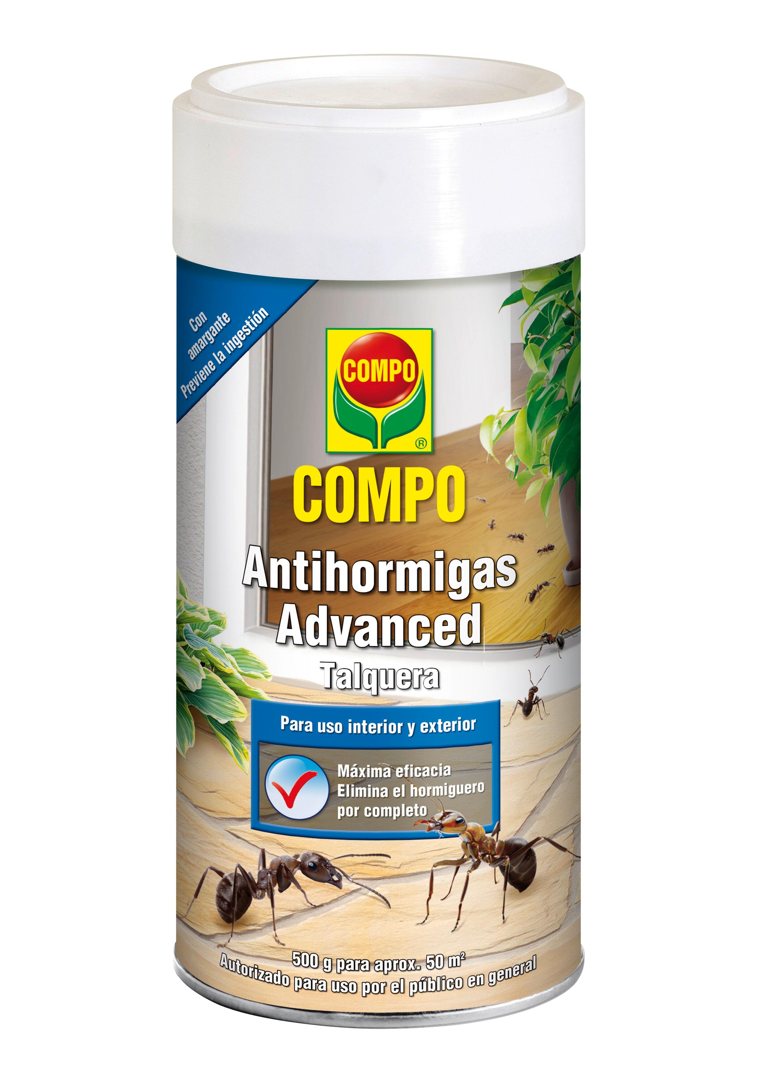 Antihormigas 500gr COMPO ADVANCED talquera para uso interior y exterior - 2