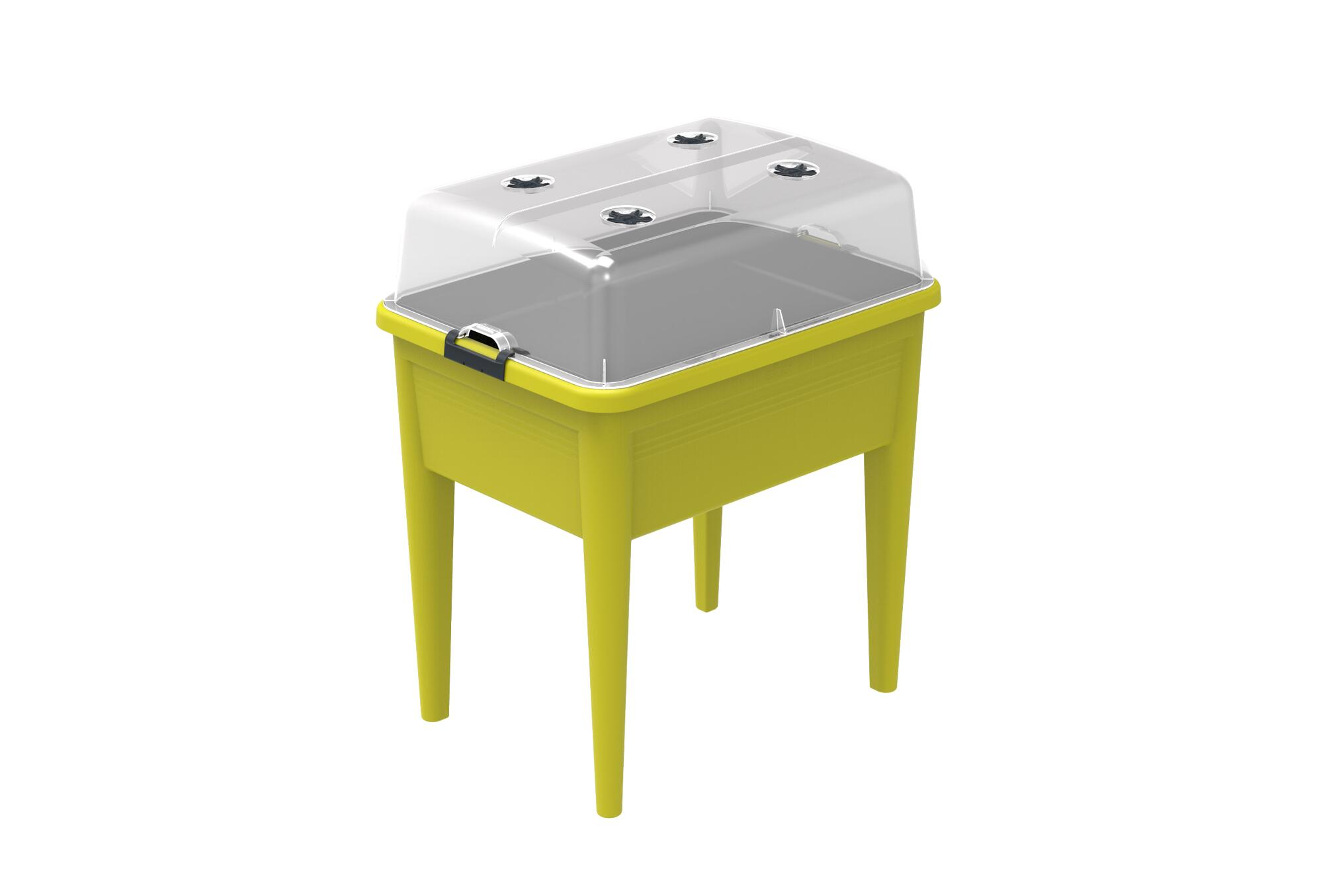 Coperchio per orto in polipropilene Green basics super XXL ELHO trasparente L 77.5 x P 56.6 x H 22.3 cm - 6