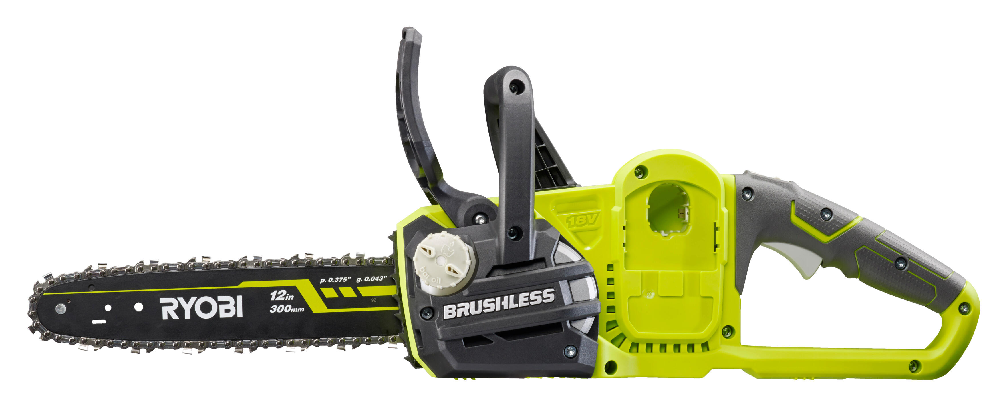 Motosega a batteria RYOBI ELET 18V barra da 30 cm, batteria non inclusa - 7