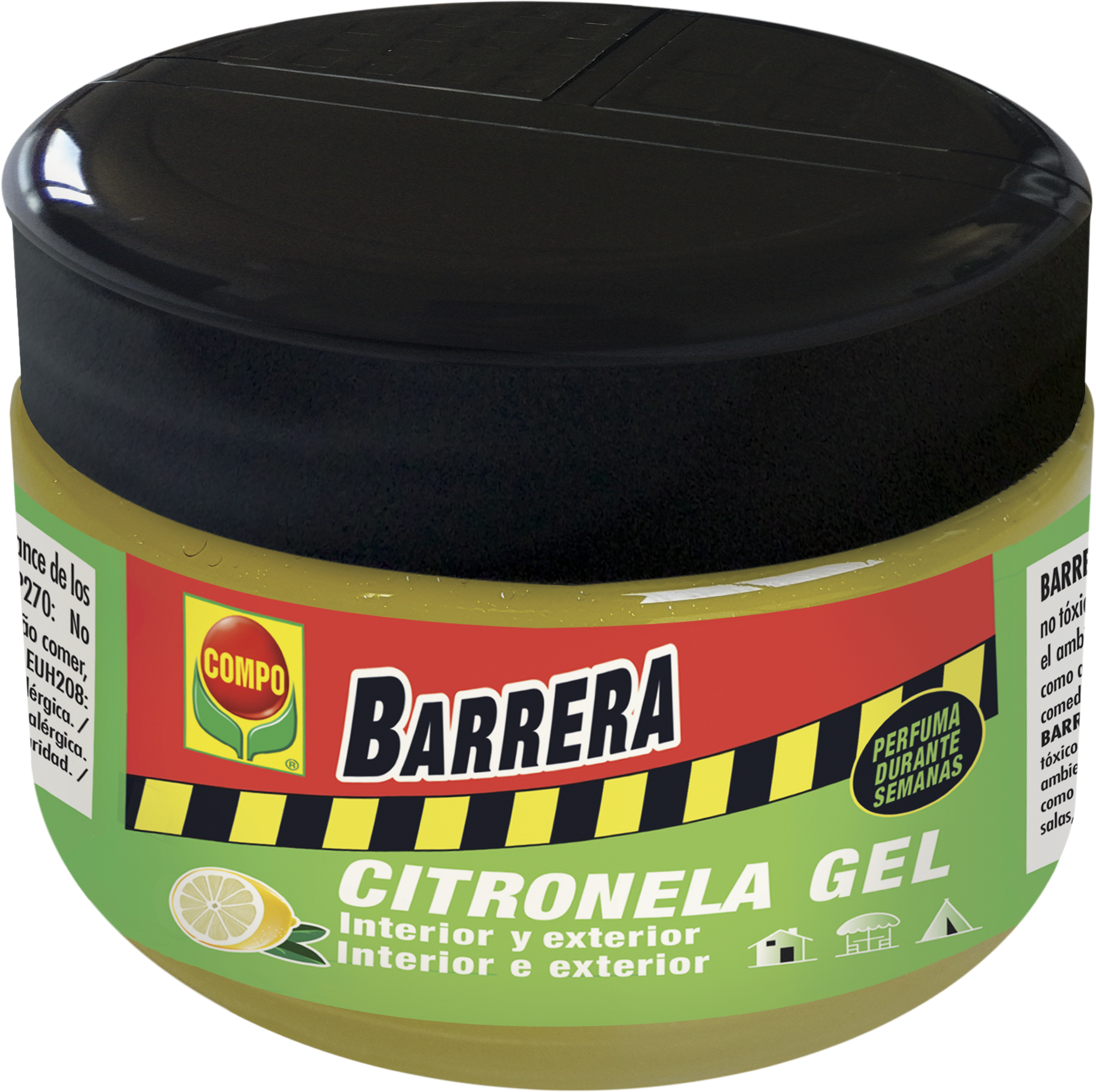 Antimosquitos gel citronela compo barrera hasta 30 días acción, int/ext 125gr