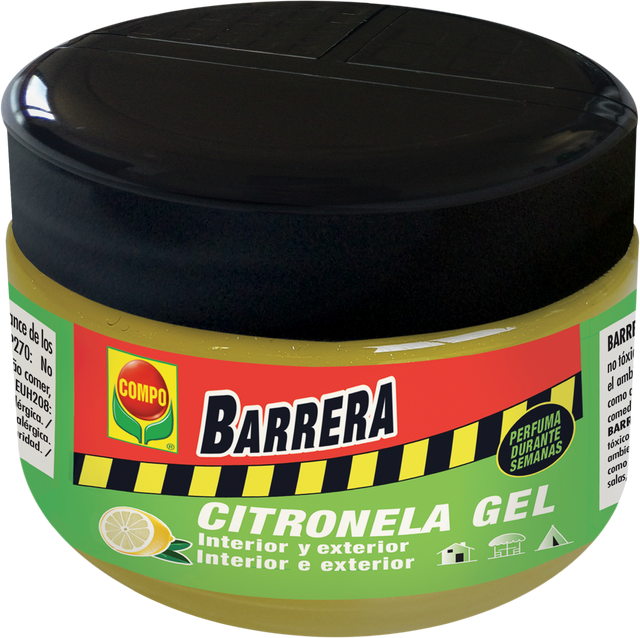 Gel citronela COMPO BARRERA Hasta 30 días acción, int/ext 125gr