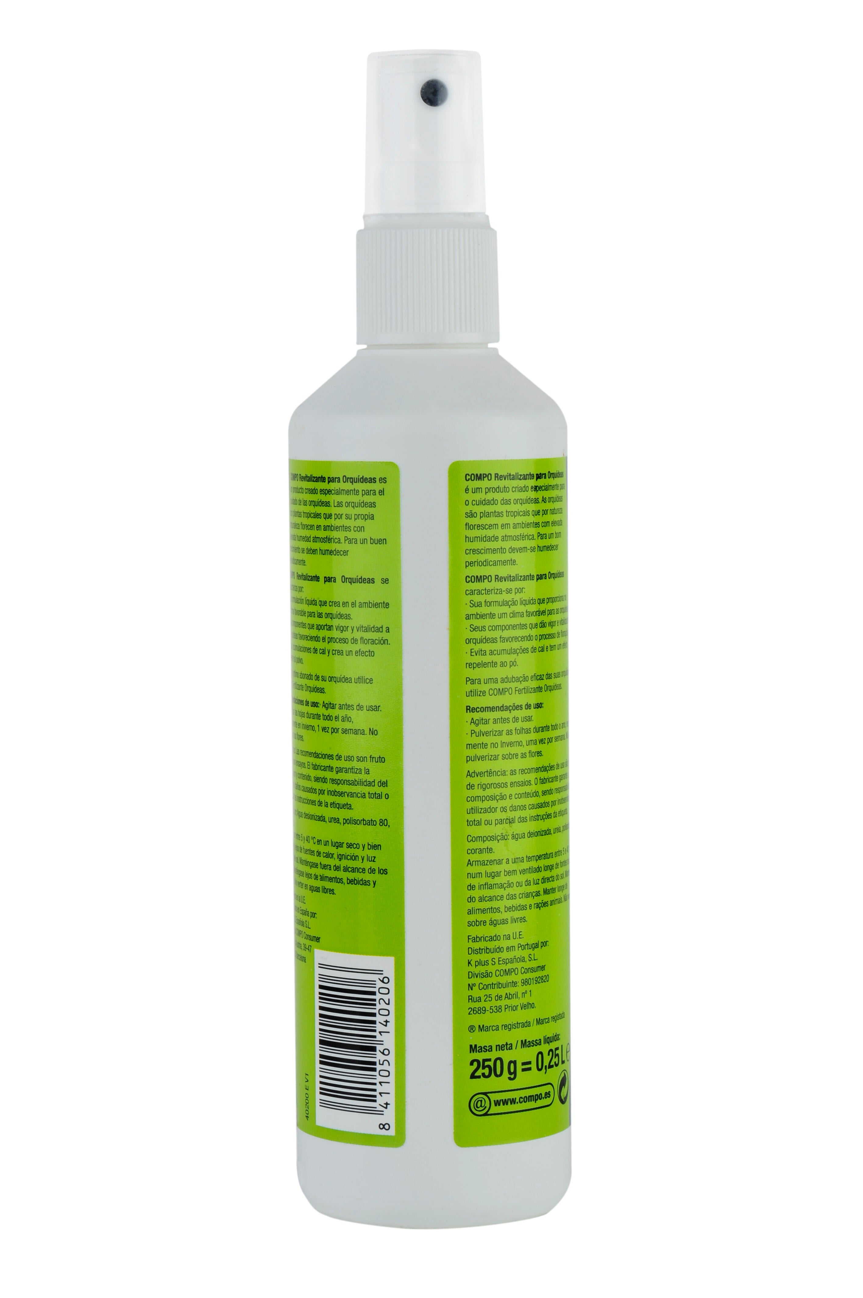 Revitalizante líquido COMPO para orquídeas 250 ml aporta humedad - 3