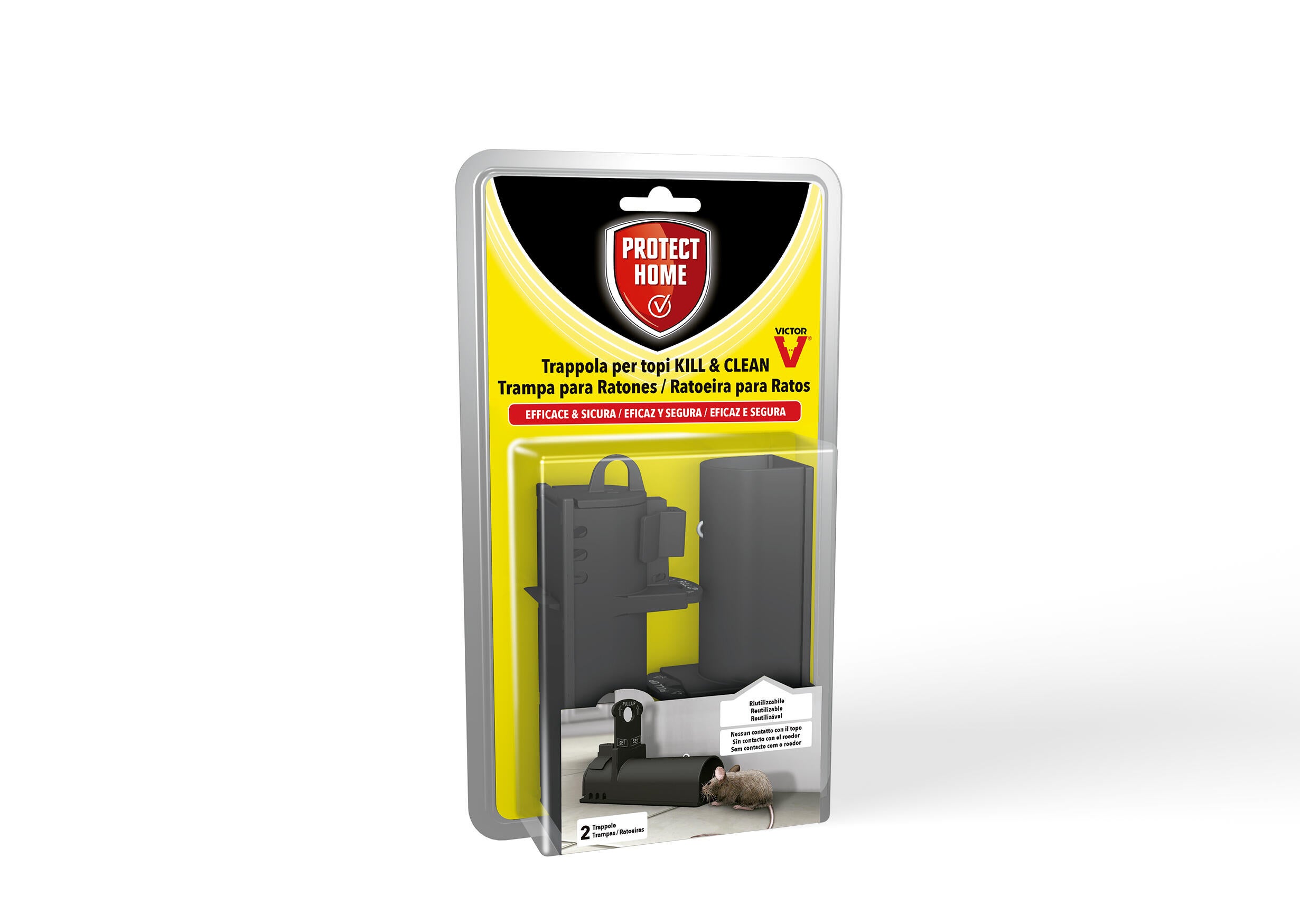 Trampa mecánica ratones 6x2 sbm