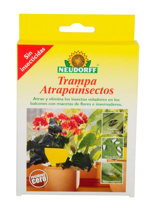 Trampa atrapainsectos con cola adhesiva NEUDORFF