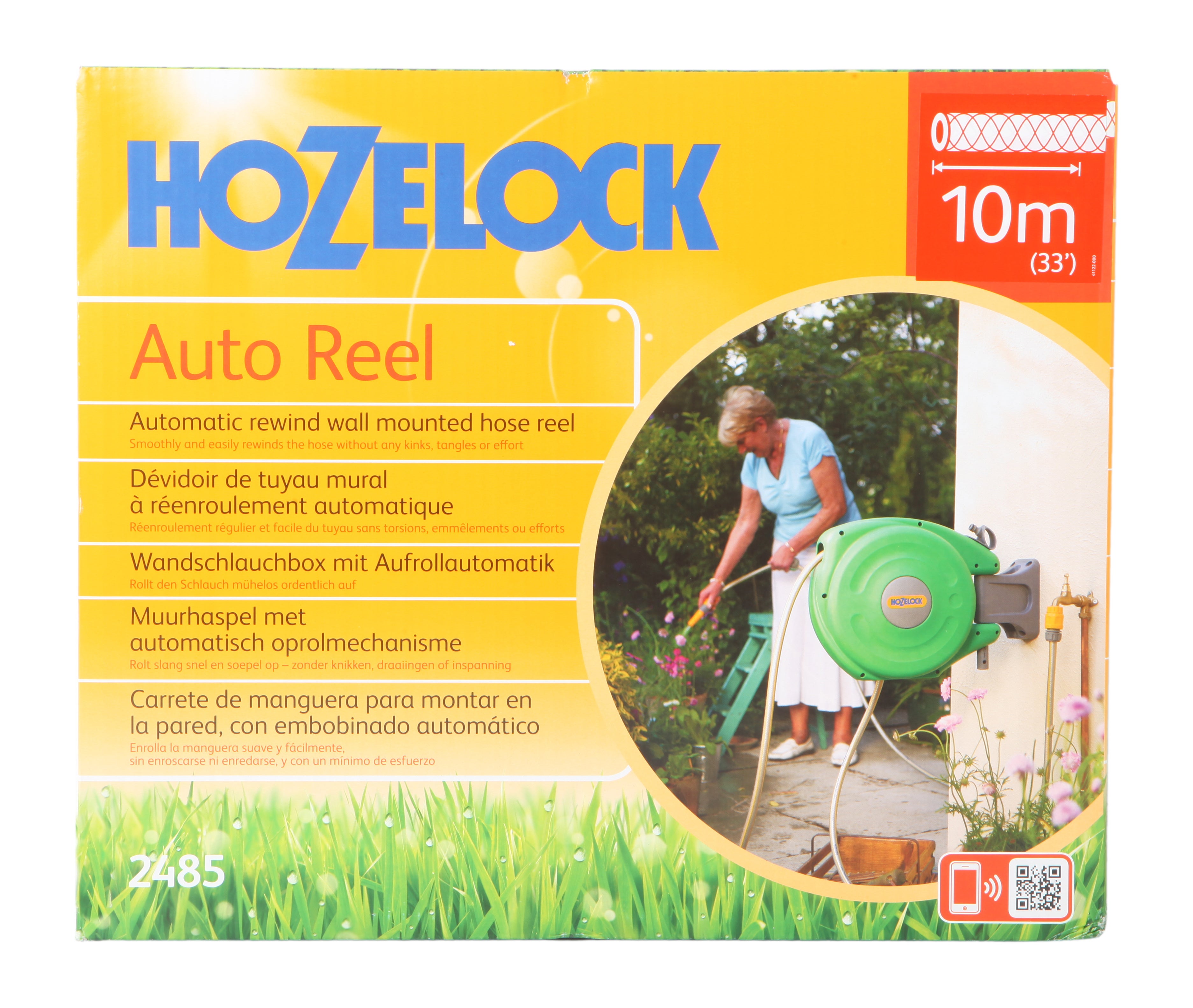Enrolador de parede HOZELOCK MINI REEL 10M - 6