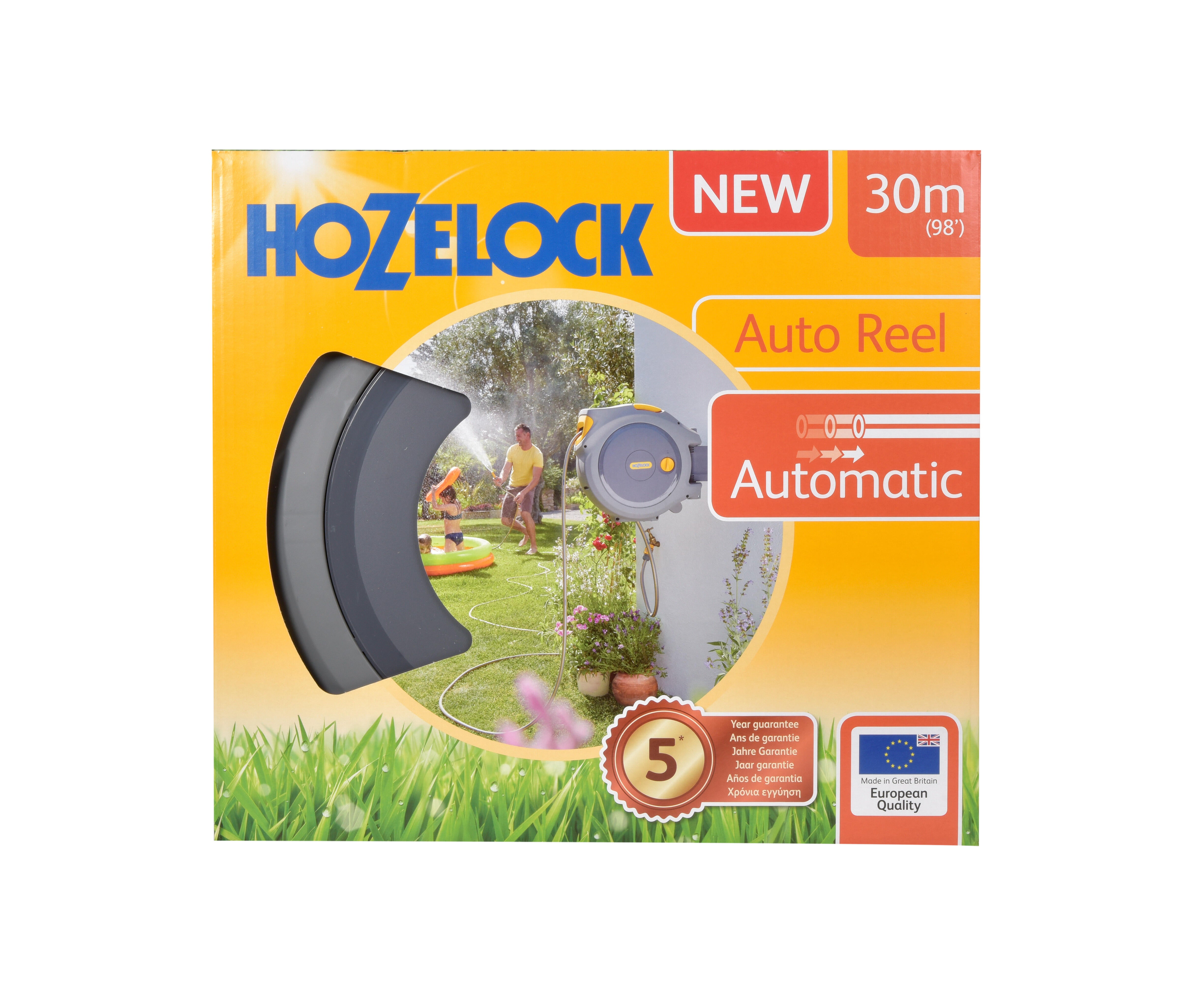 Enrolador de parede HOZELOCK AUTOREEL 30M - 6