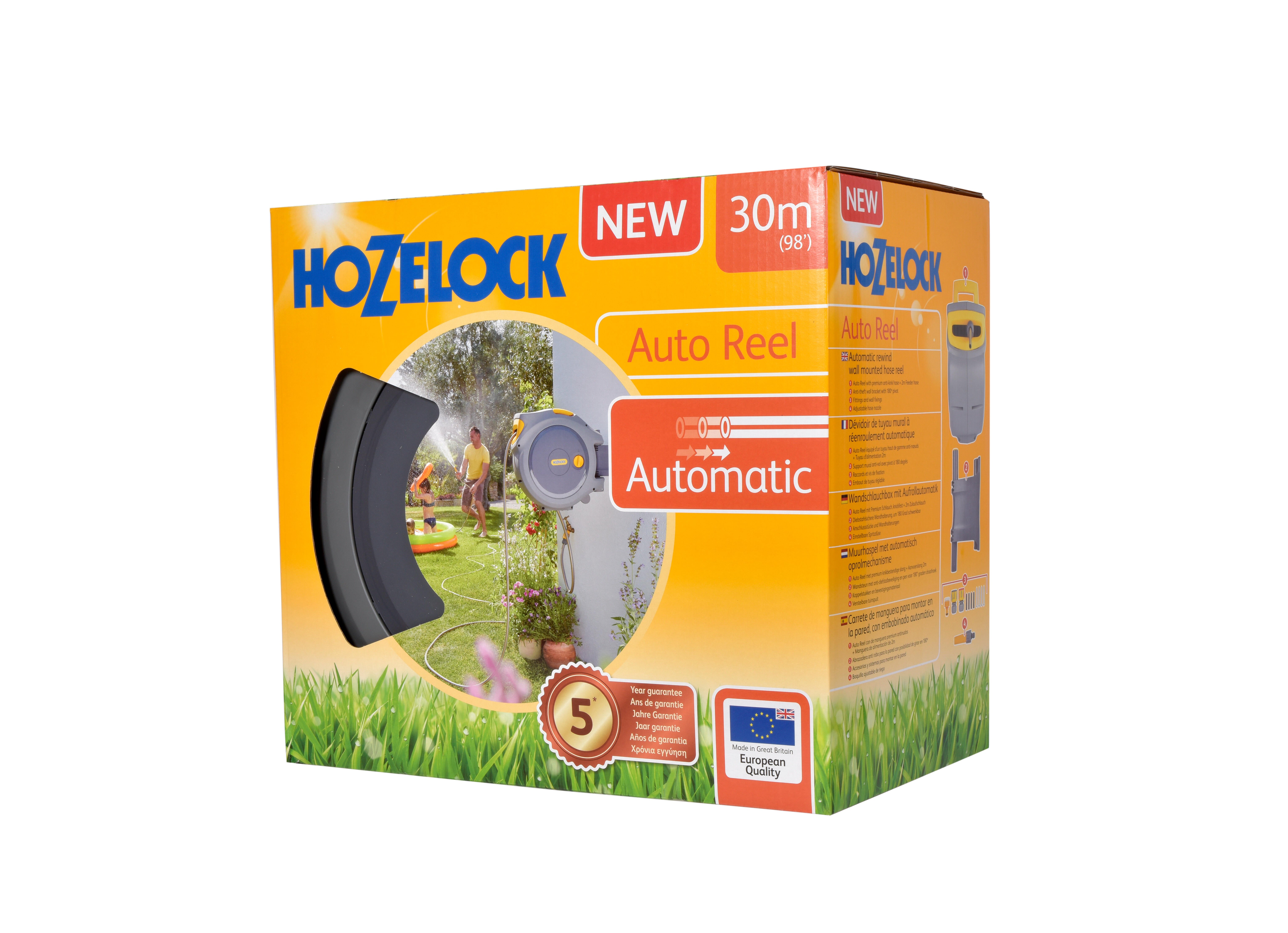 Enrolador de parede HOZELOCK AUTOREEL 30M - 5