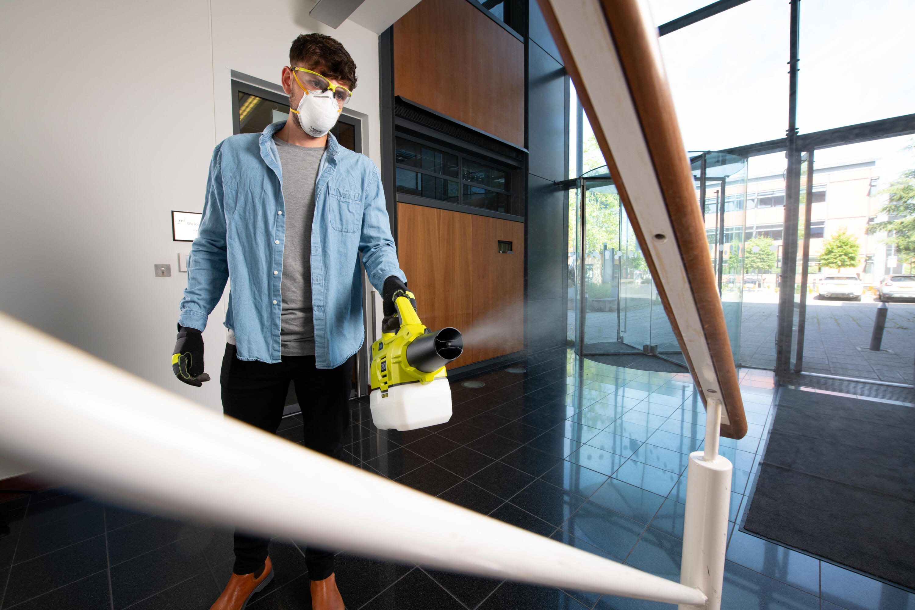 Atomizzatore a batteria RYOBI RY18FGA-0 2 L, batteria non inclusa - 8