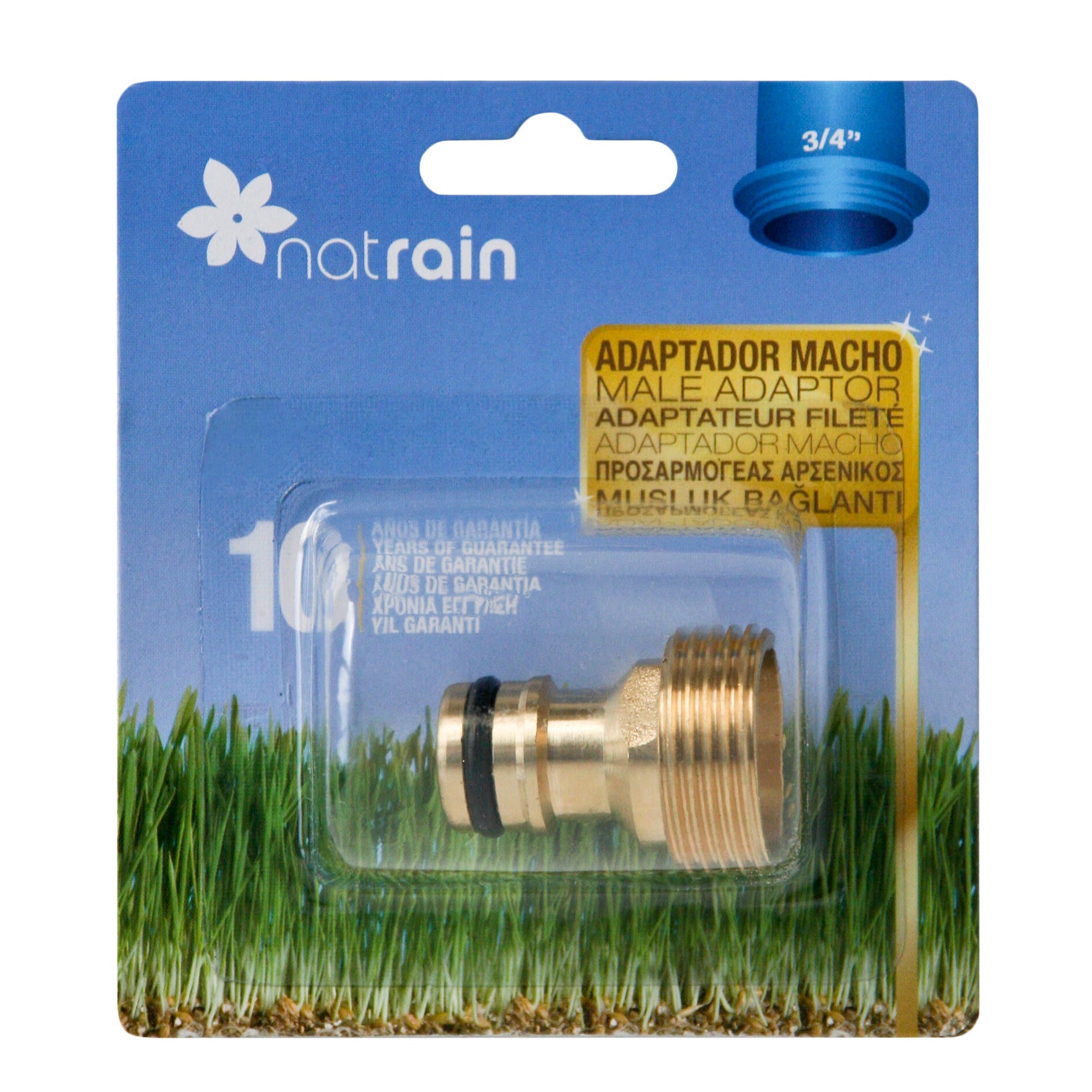 Punta de grifo NATRAIN  de latón mm - 4