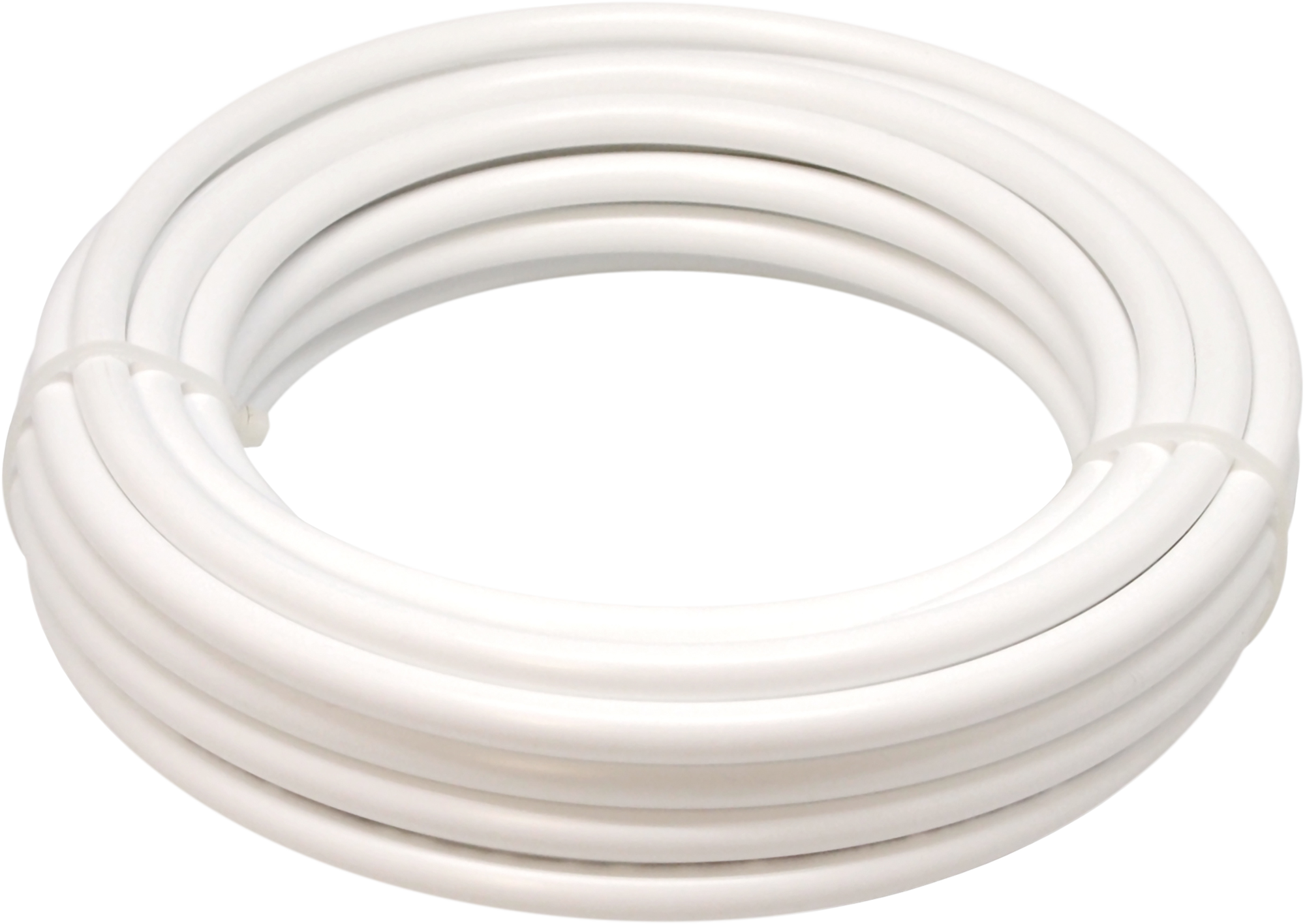 Rollo de 10 metros de tubería blanca con protección