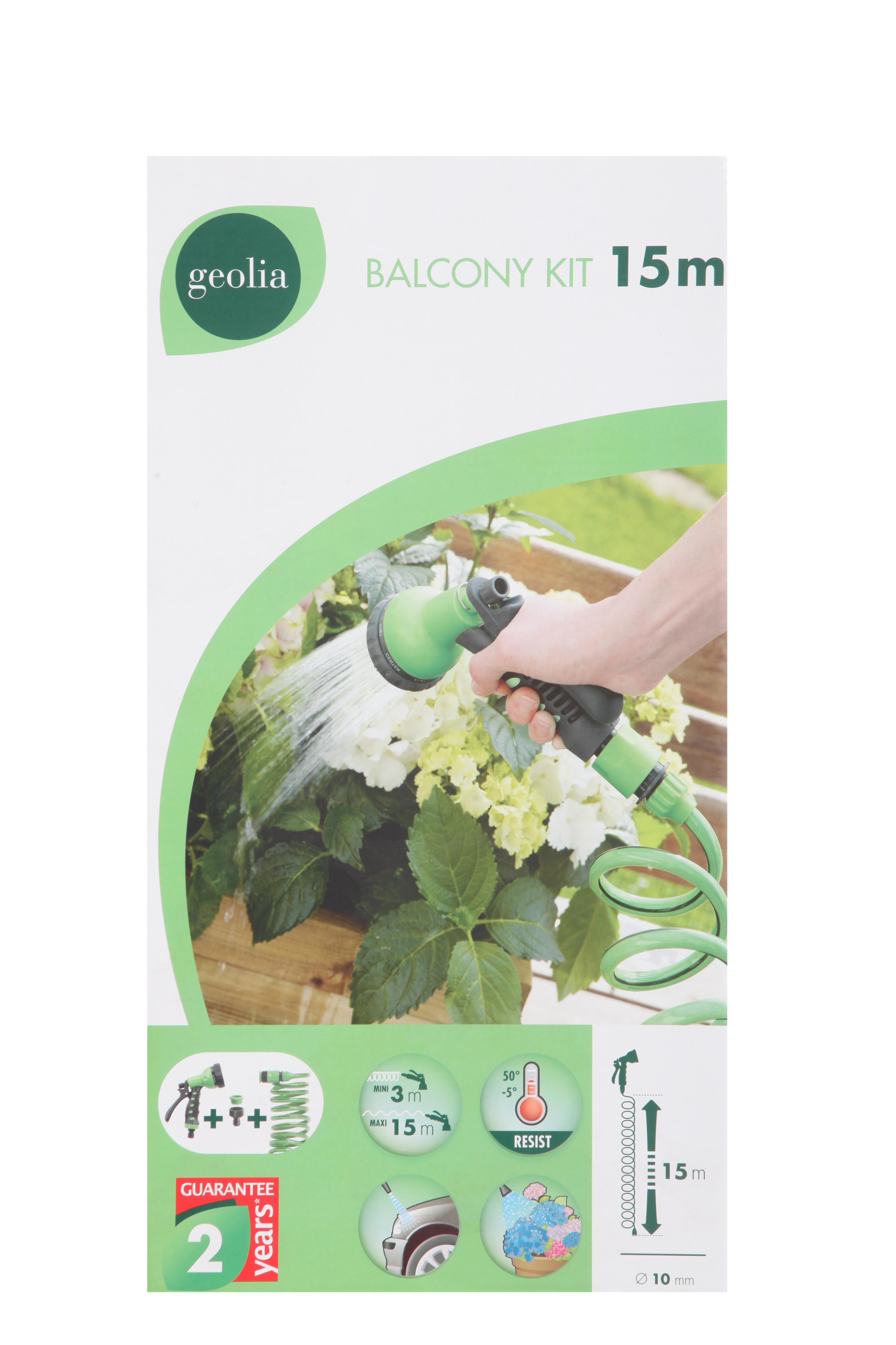 Mangueira em espiral GEOLIA PISTOLA 7 JATOS 15M - 5