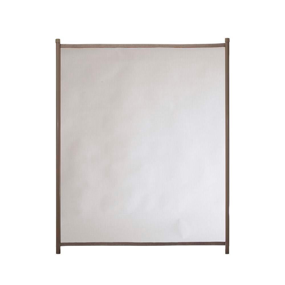 Valla de seguridad desmontable de poliéster / pvc arena 125x100 cm