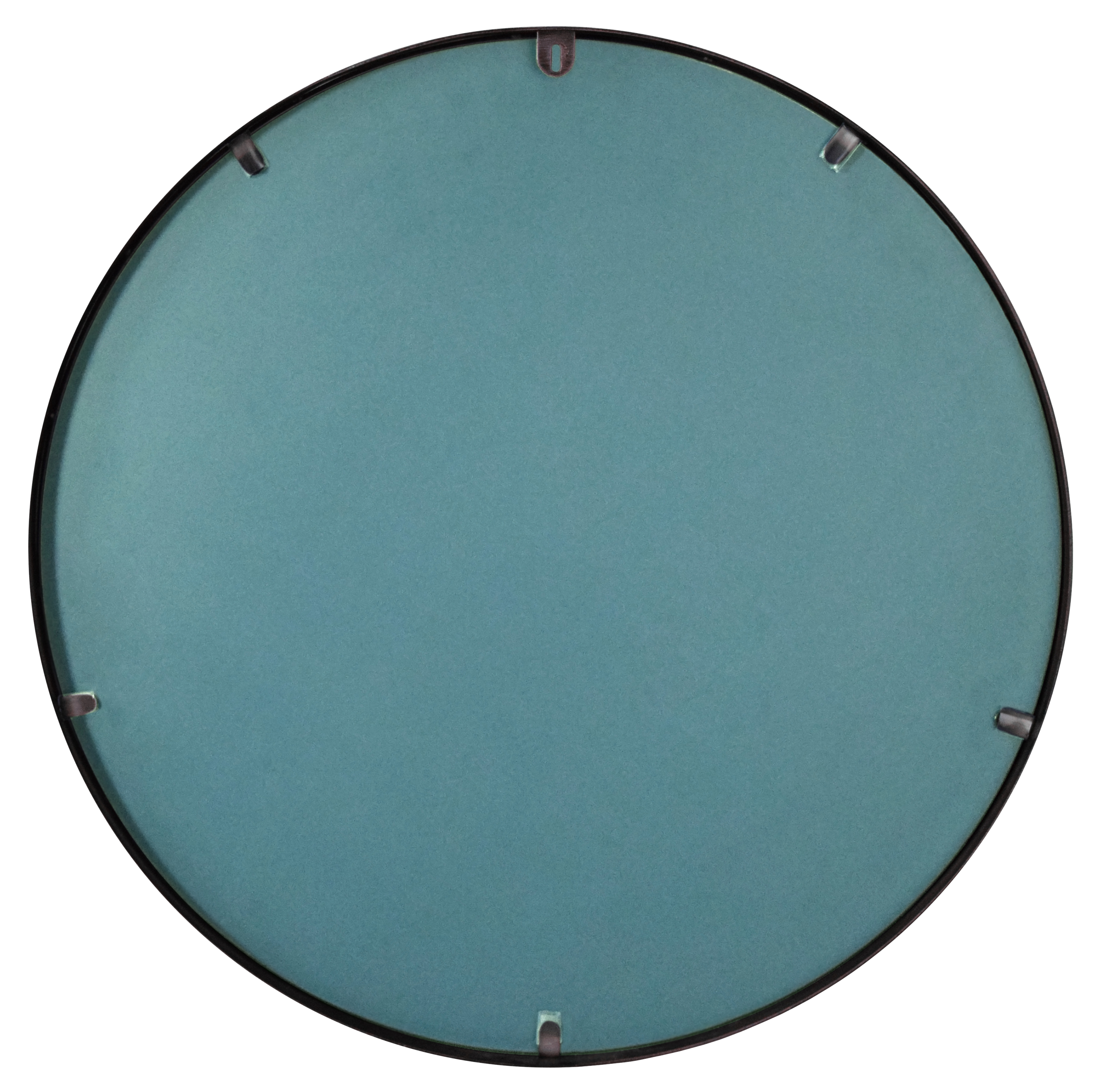 Specchio Kende tondo in alluminio dorato Ø 60 cm - 2