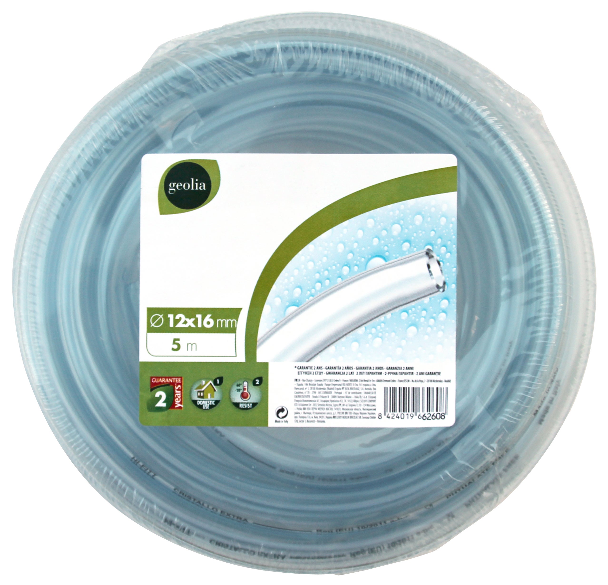 Mangueira técnica GEOLIA FITT 5M D12MM TRANSPARENTE - 3