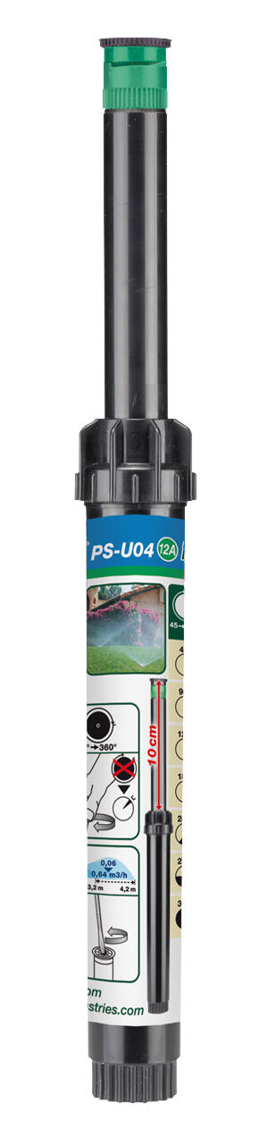 Pack 6 difusores hunter 10cm, con boquilla regulable 4.1m (12a) 0º a 360º
