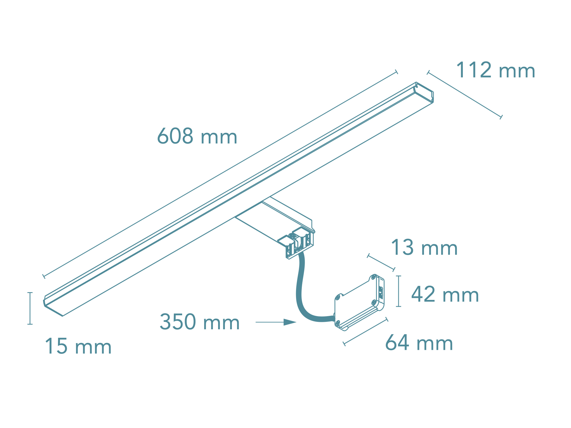 Foco Pandora 60.8 cm LED 12 W - 2