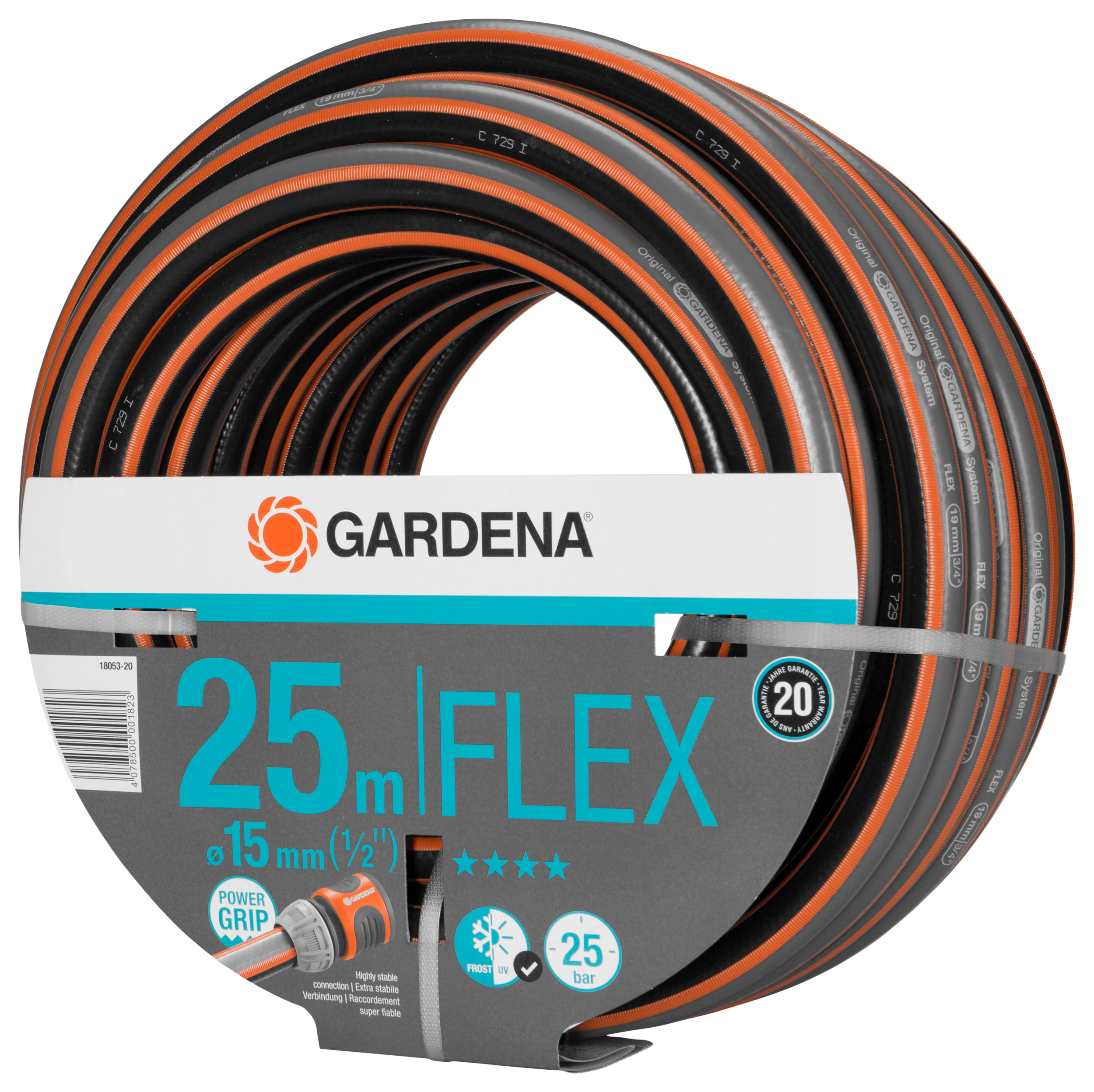 Manguera de riego GARDENA de pvc de 13mm de ø y 25m de L. - 4