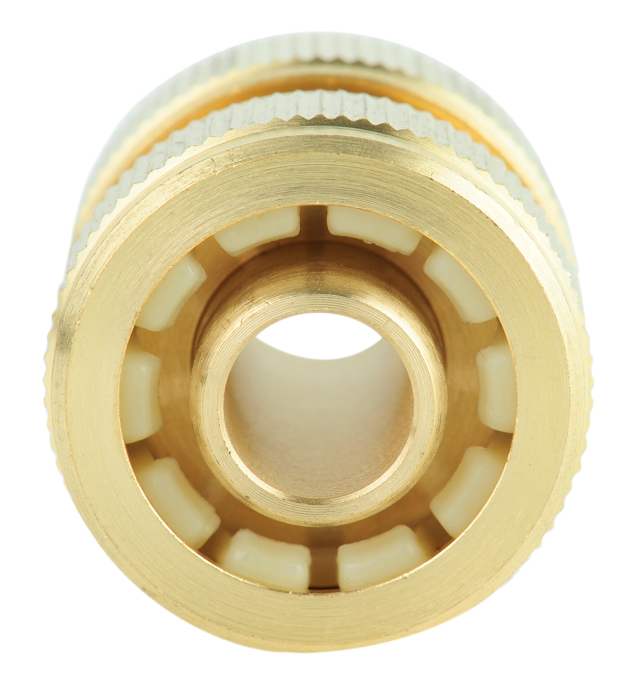 Conector doble natrain de latón