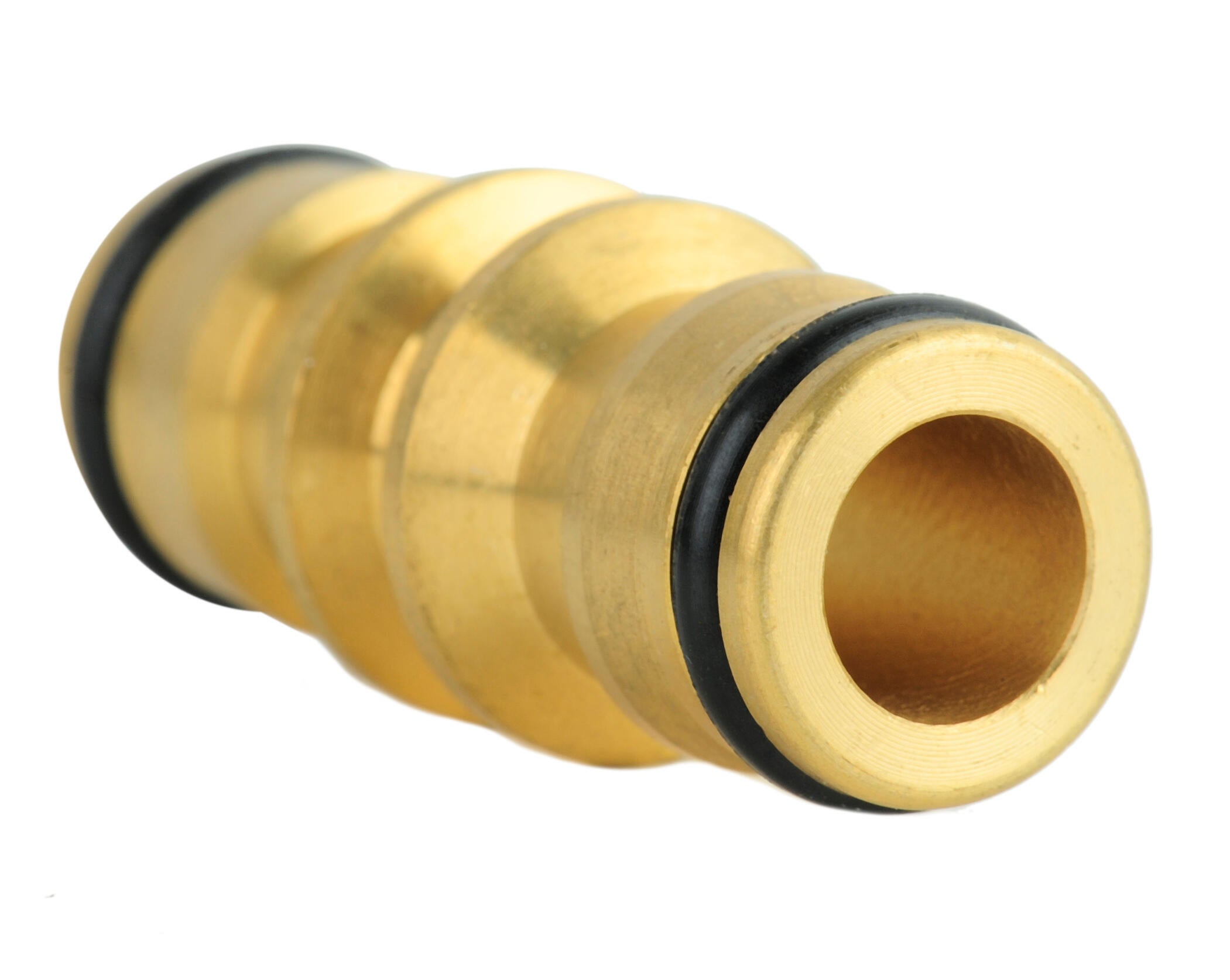 Conector doble natrain de latón