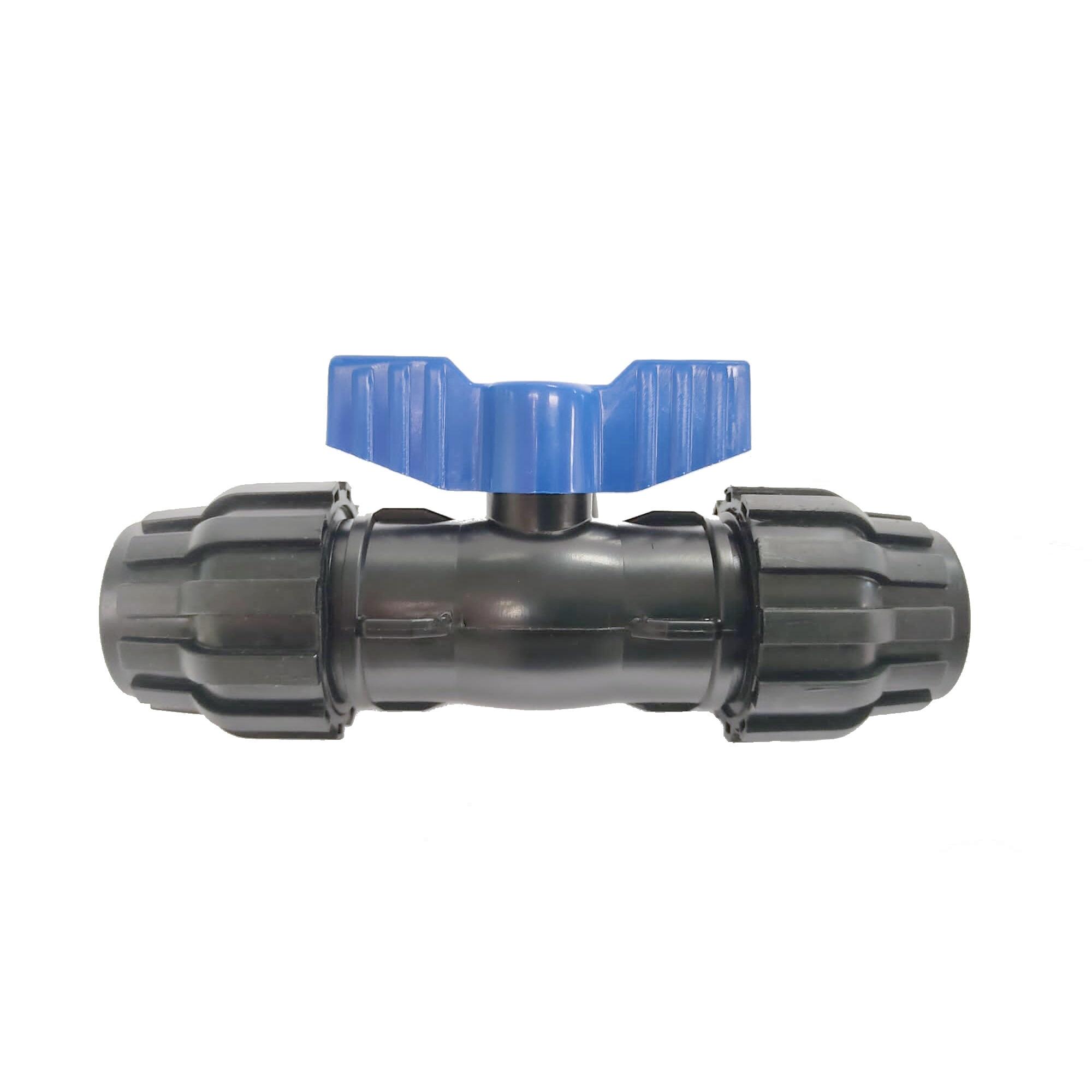 Llave de paso de polipropileno PE-PE 25 mm 16 bar - 2