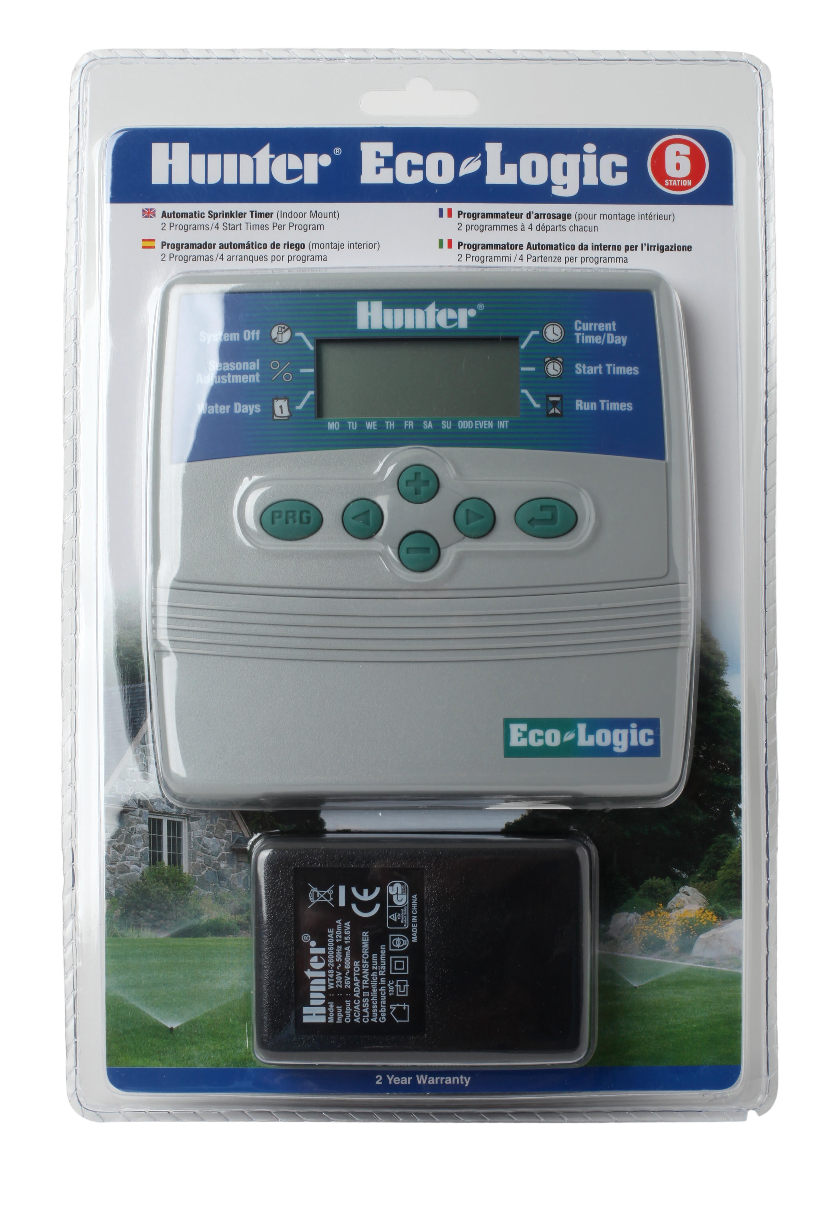 Programador 6 zonas ELC 6Z - 5