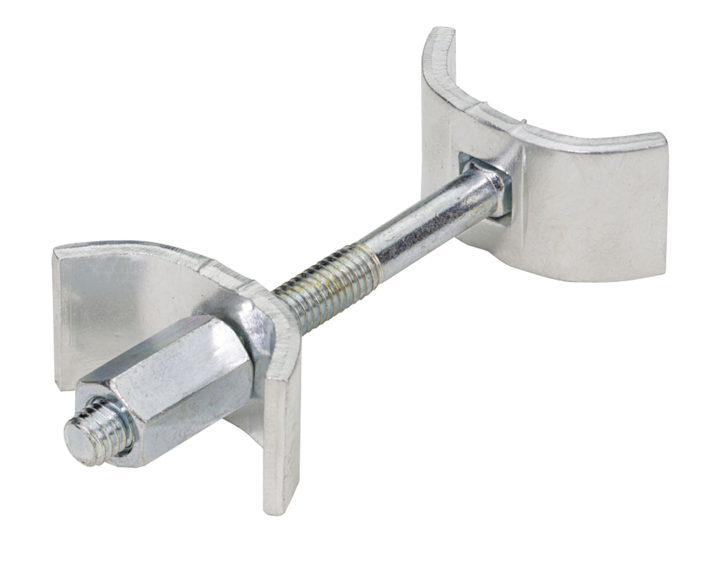 Lot de 2 raccords de plan de travail acier chromé HETTICH, l.100 mm - 3