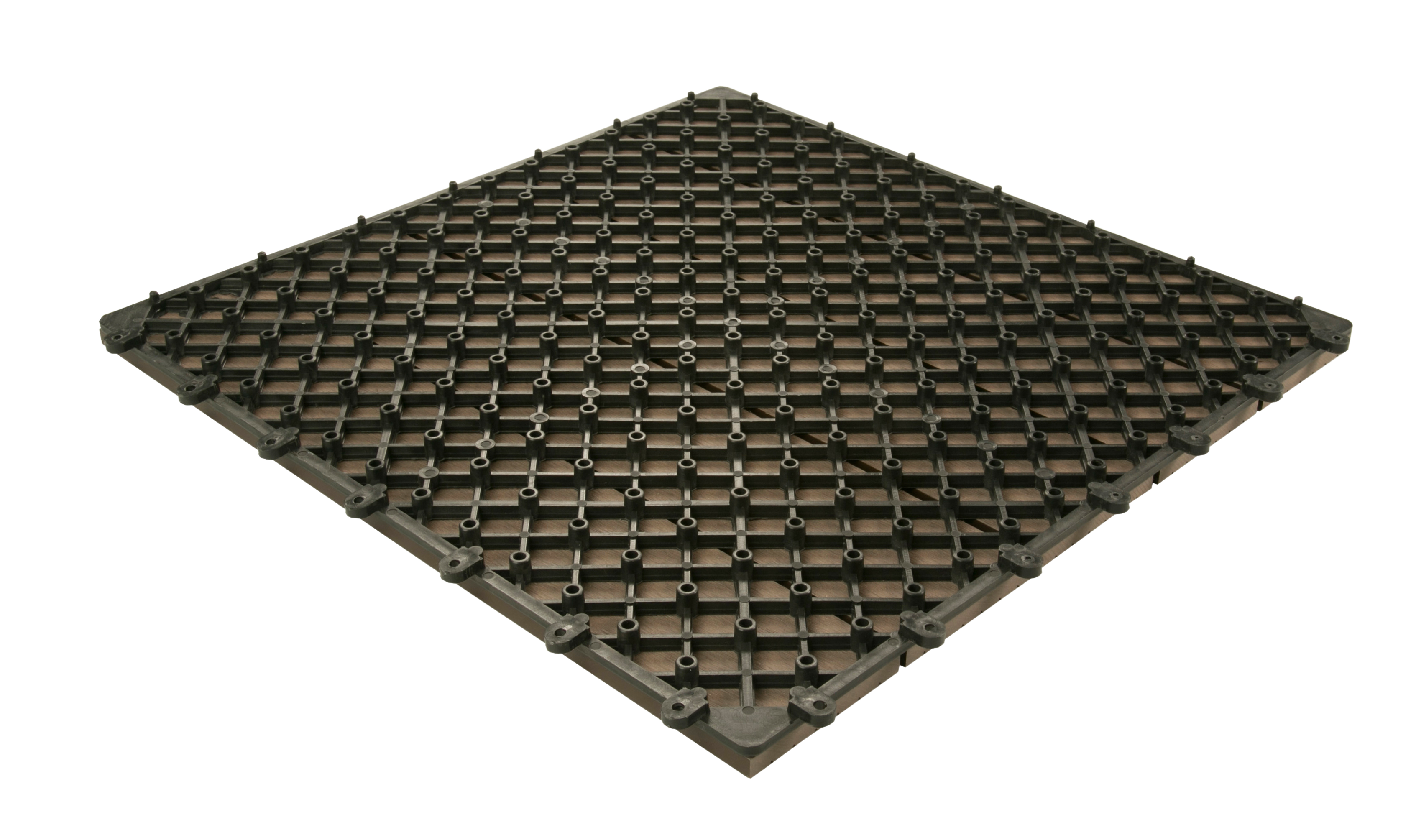 Baldosa composite 50 x 50 cm y 25 mm marrón DIOCO - 3